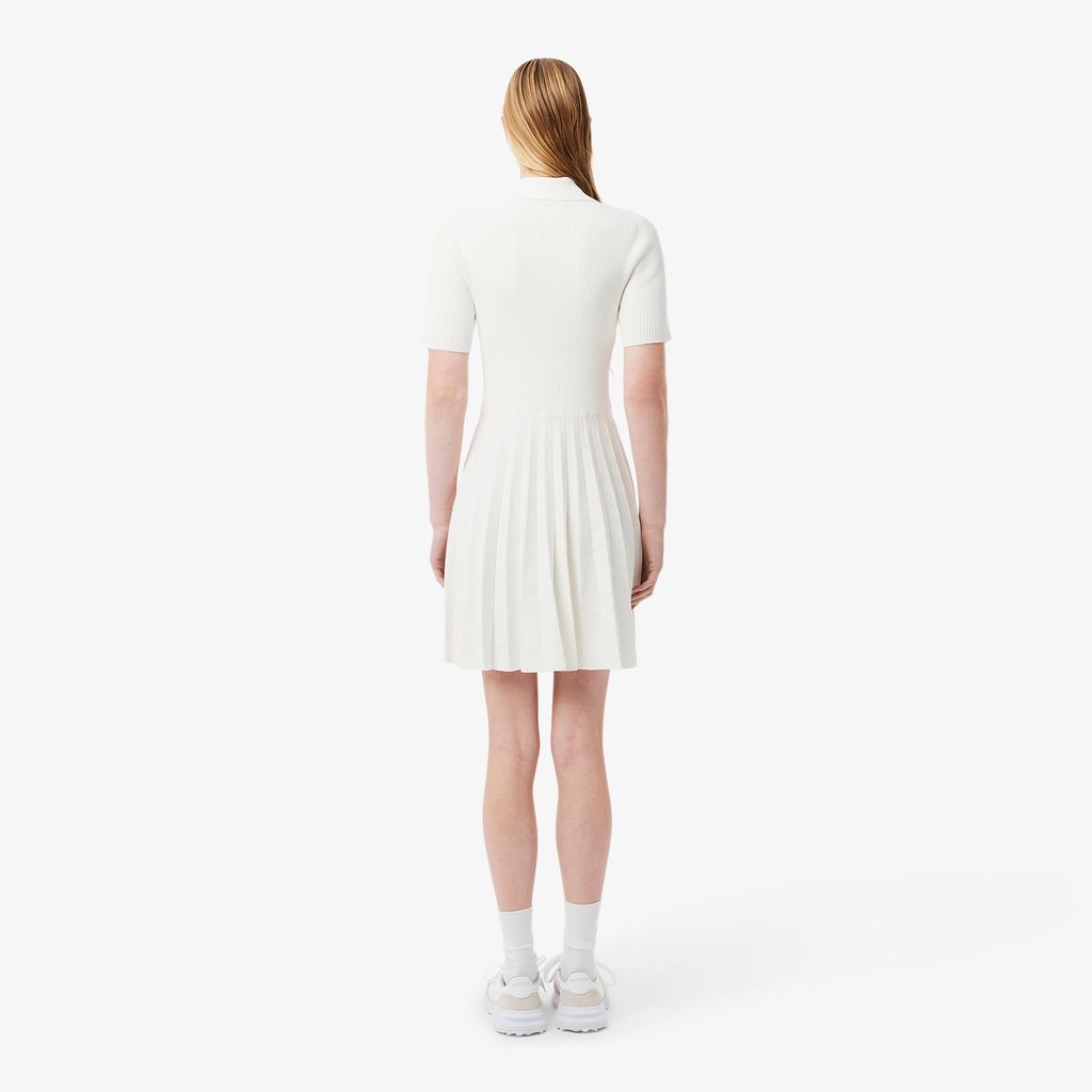 Đầm Polo Lacoste Nữ Xếp Ly