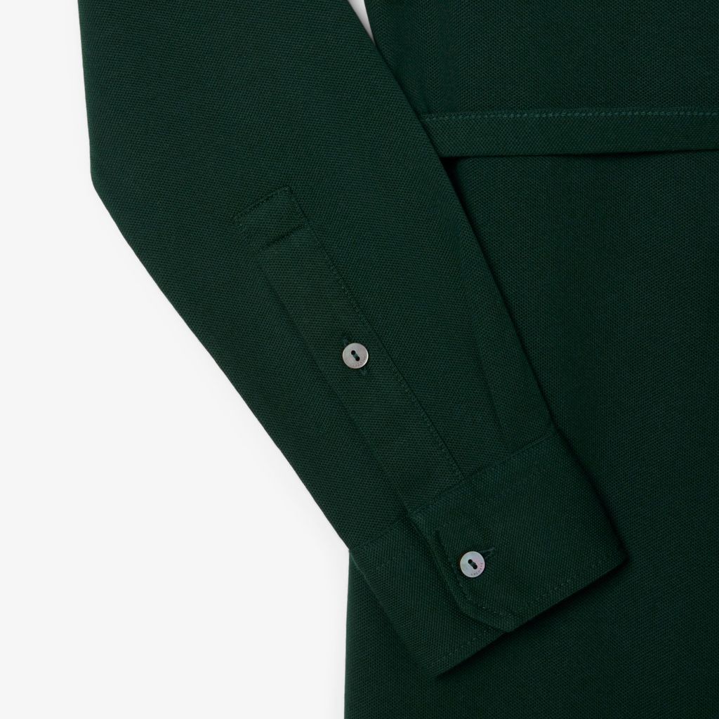 Đầm Polo Lacoste Nữ Ôm Dáng Cổ V