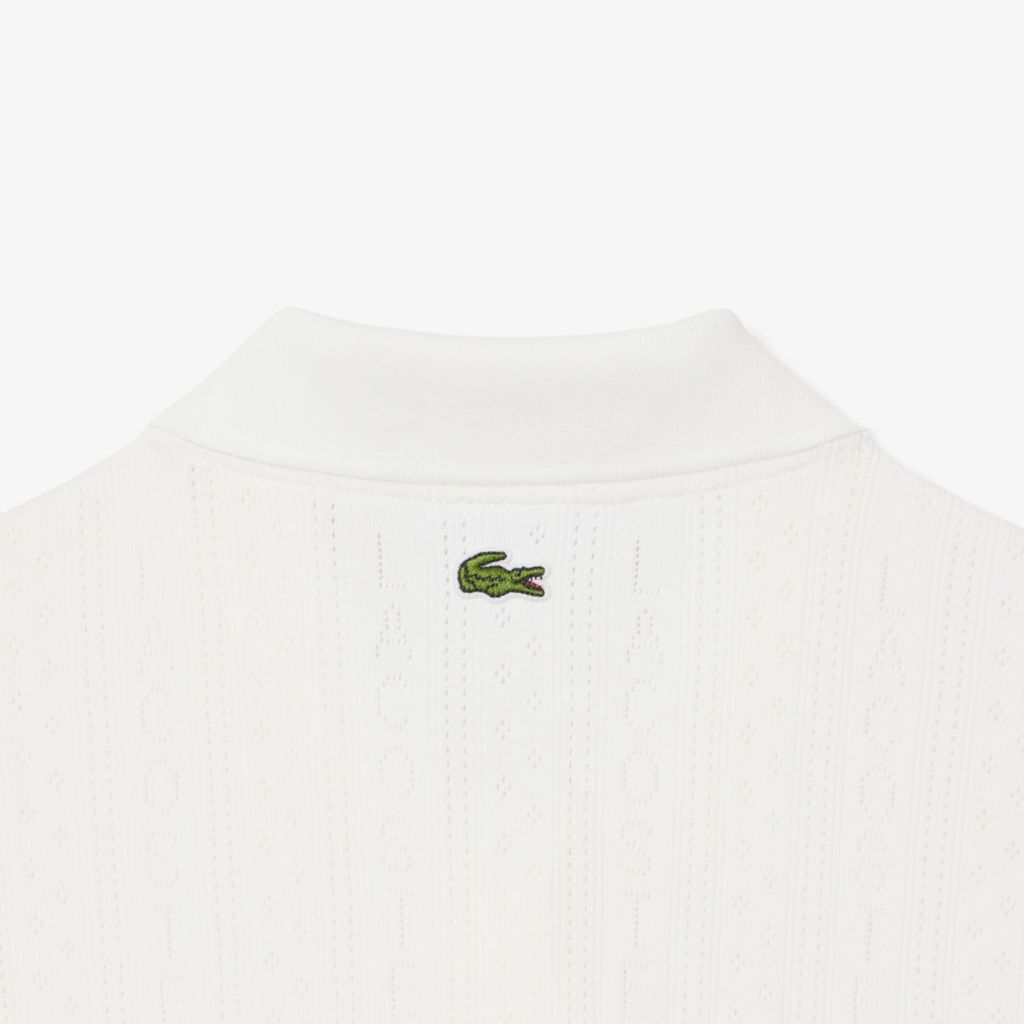 Đầm Polo Lacoste Nữ Ôm Dáng Chất Liệu Pointelle