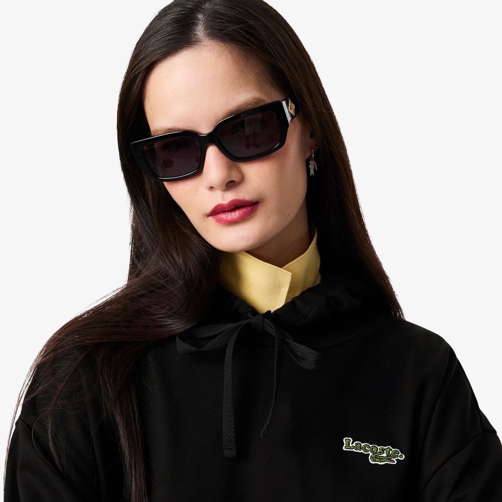 Đầm Lacoste Nữ Oversize Chất Liệu Lông Cừu