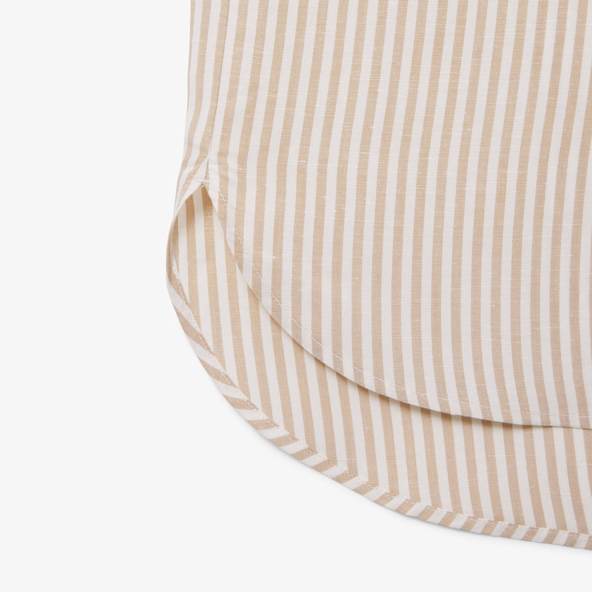 Đầm Sơ Mi Lacoste Nữ Dáng Oversize Chất Liệu Pha Linen