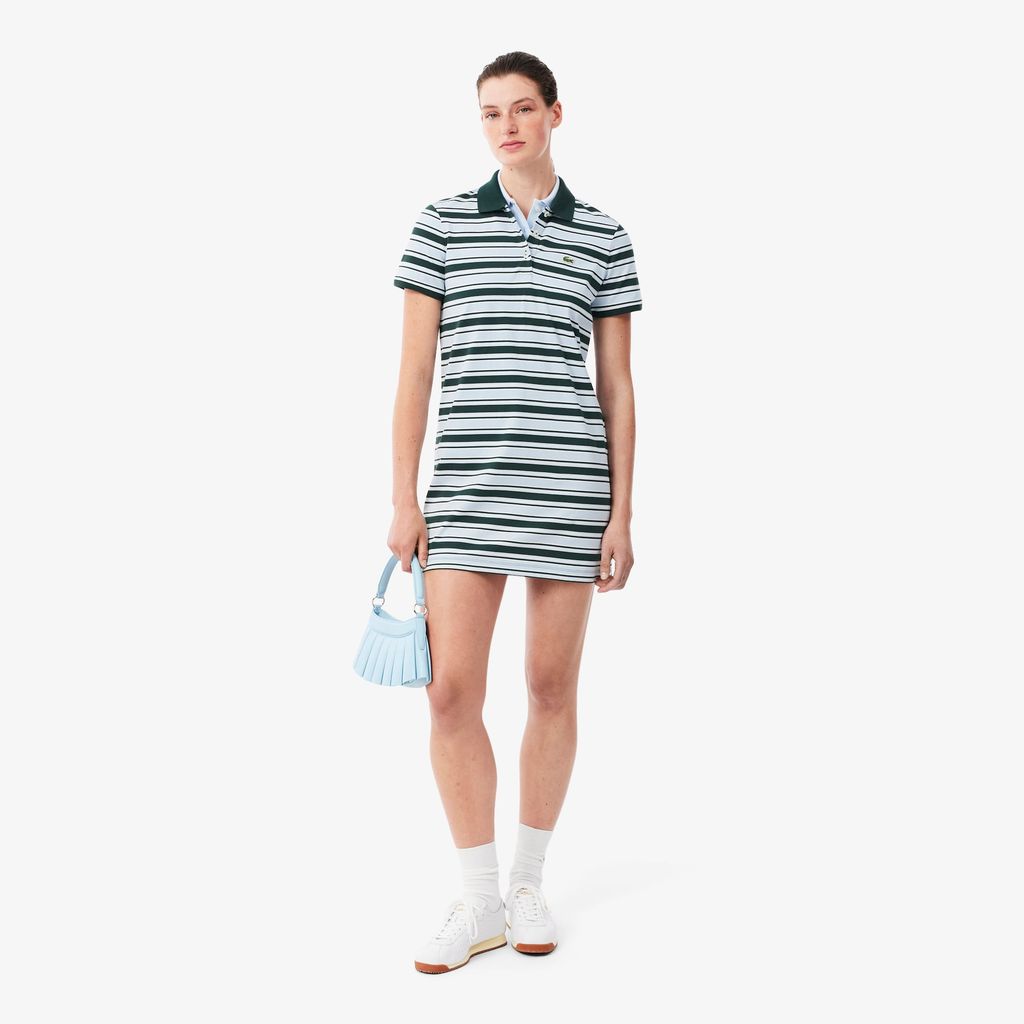 Đầm Lacoste Nữ Chất Liệu Cotton Sọc