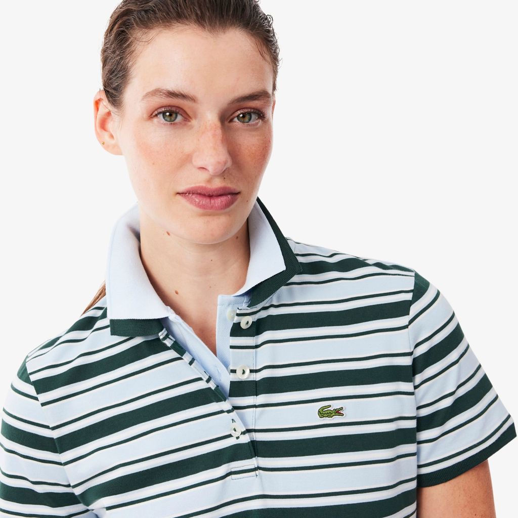 Đầm Lacoste Nữ Chất Liệu Cotton Sọc