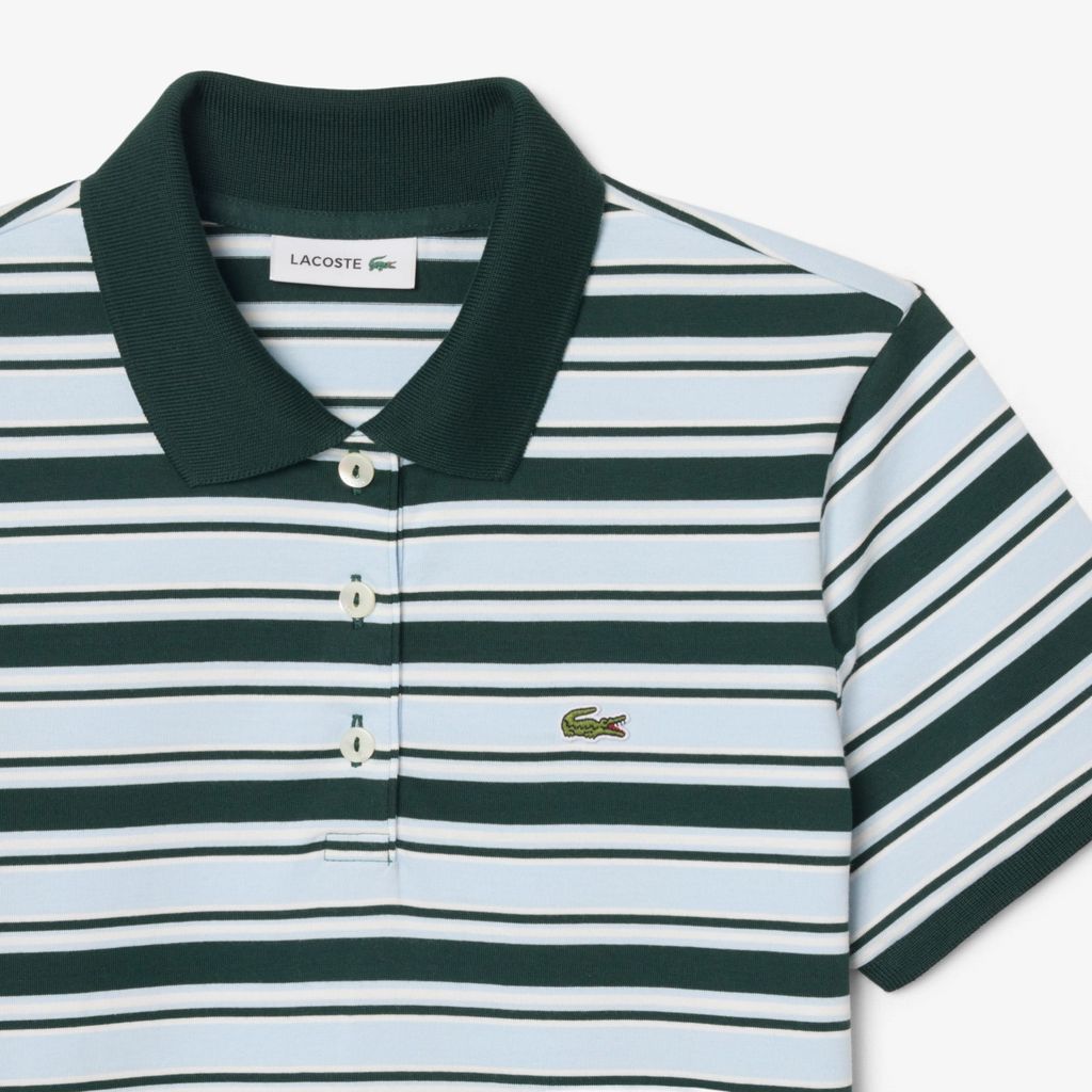 Đầm Lacoste Nữ Chất Liệu Cotton Sọc