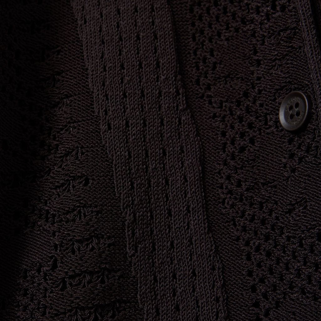 Đầm Polo Lacoste Nữ Họa Tiết Đan Móc