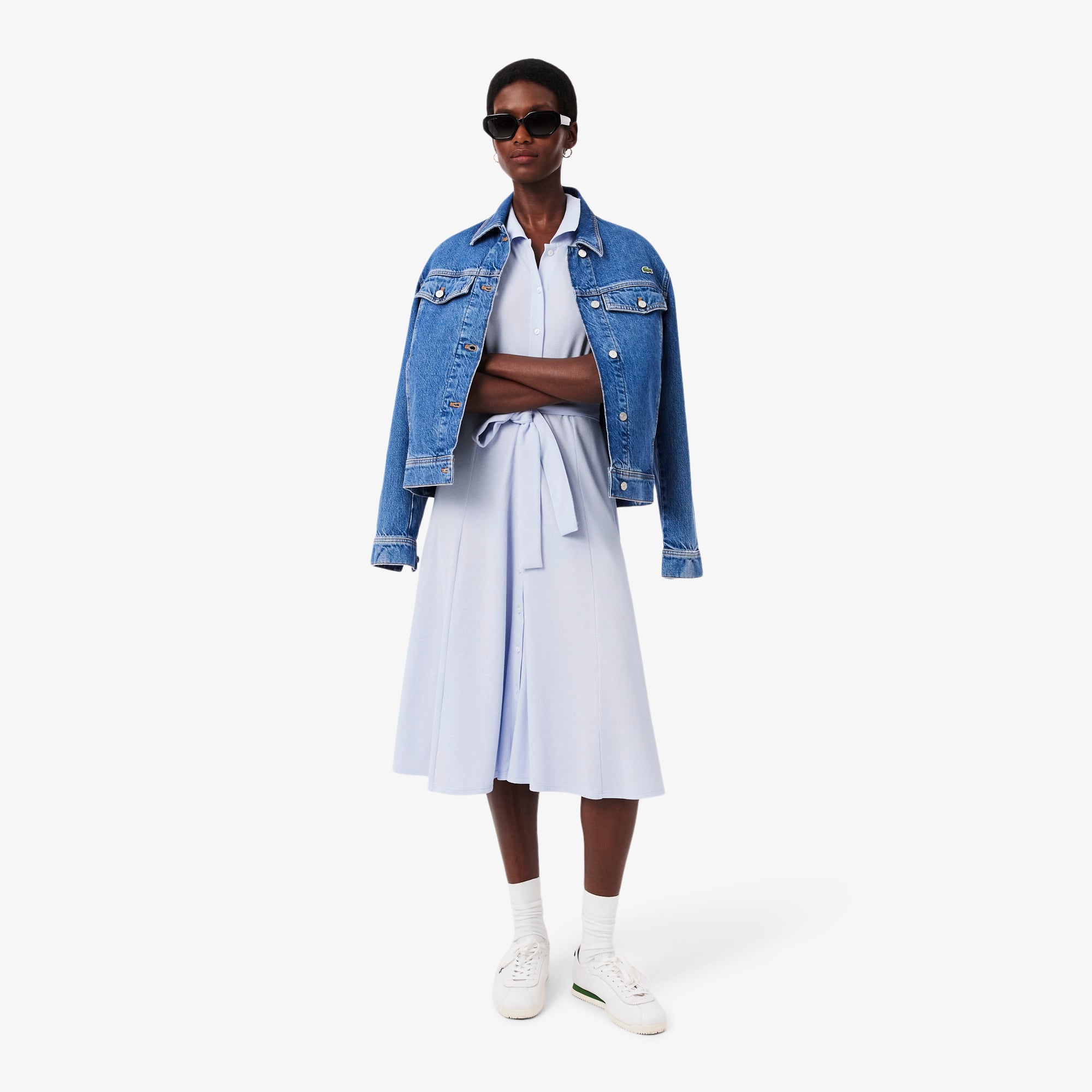 Đầm Polo Lacoste Nữ Petit Piqué