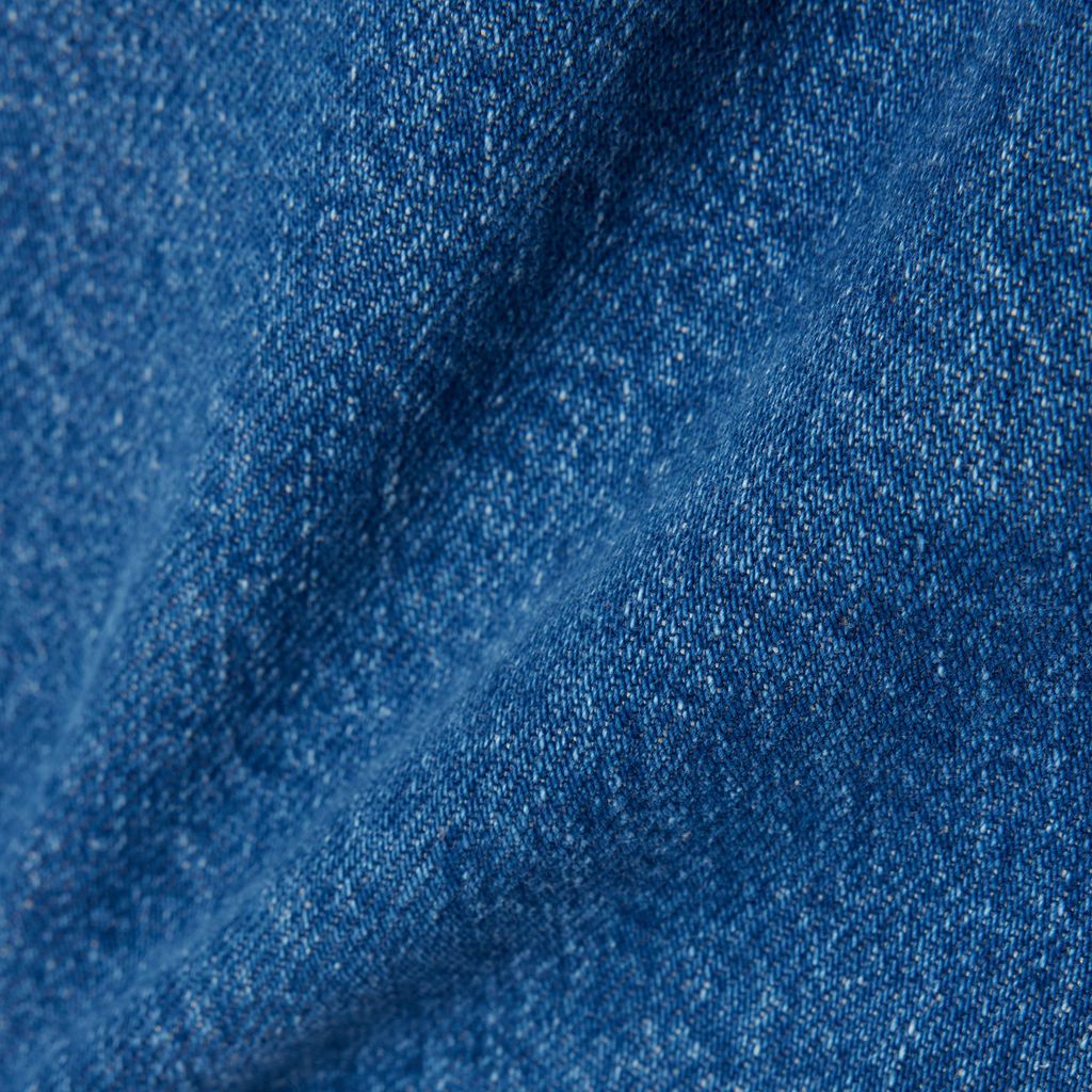 Quần Jeans Ngắn Lacoste Nữ Dáng Oversize