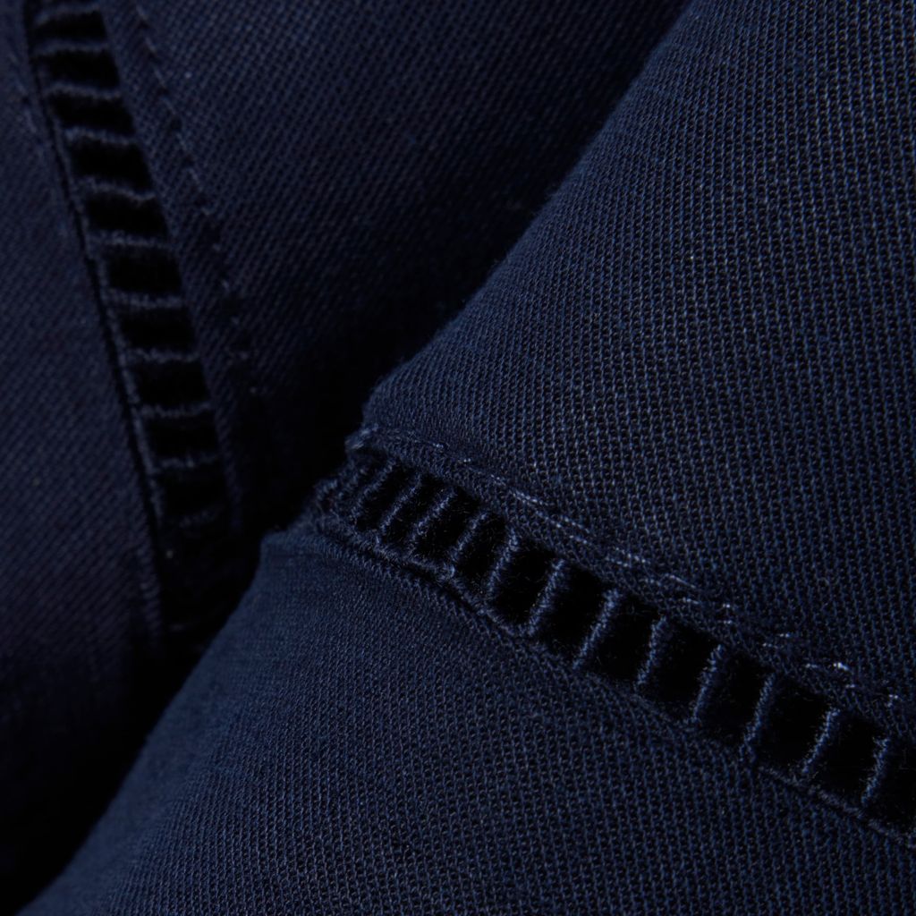 Quần Ngắn Lacoste Nữ Dáng Oversize Chất Liệu Pha Linen Mềm Mại