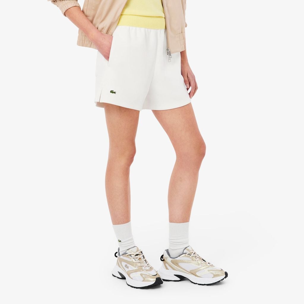 Quần Ngắn Lacoste Nữ Piqué Double Face