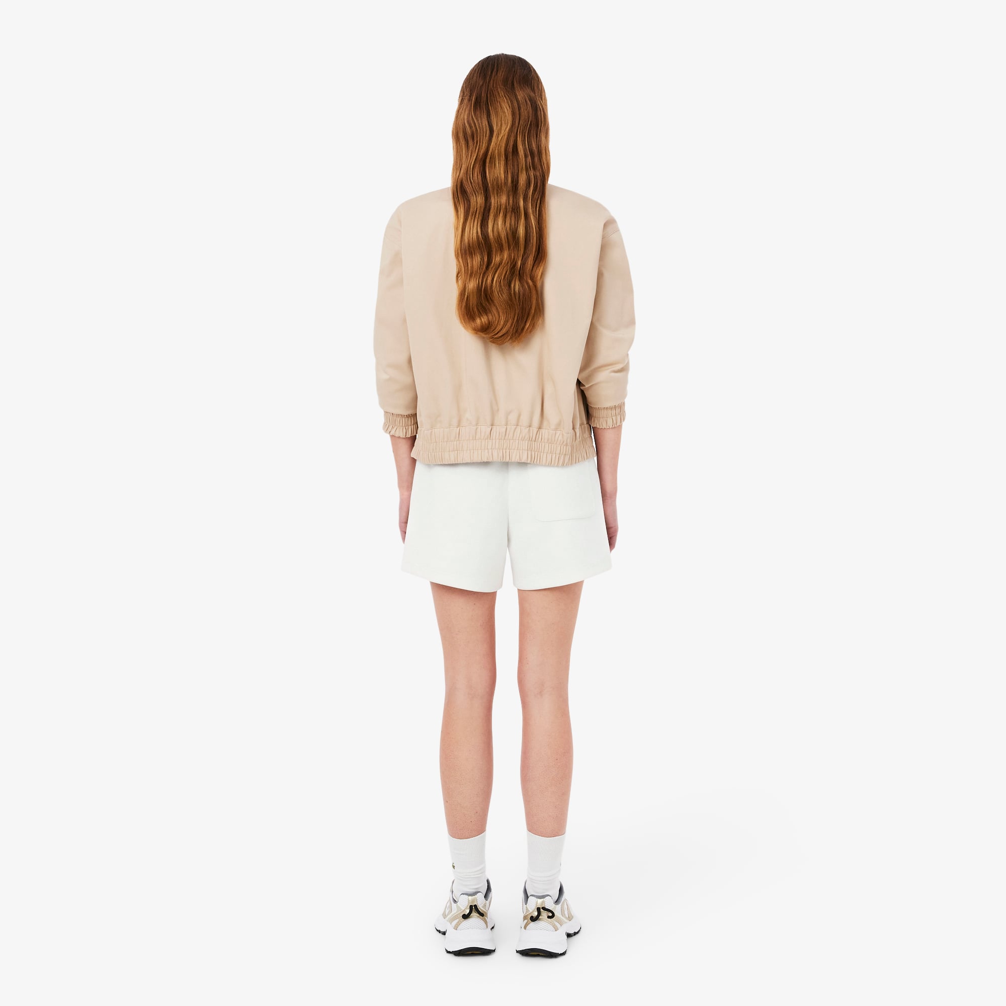 Quần Ngắn Lacoste Nữ Piqué Double Face