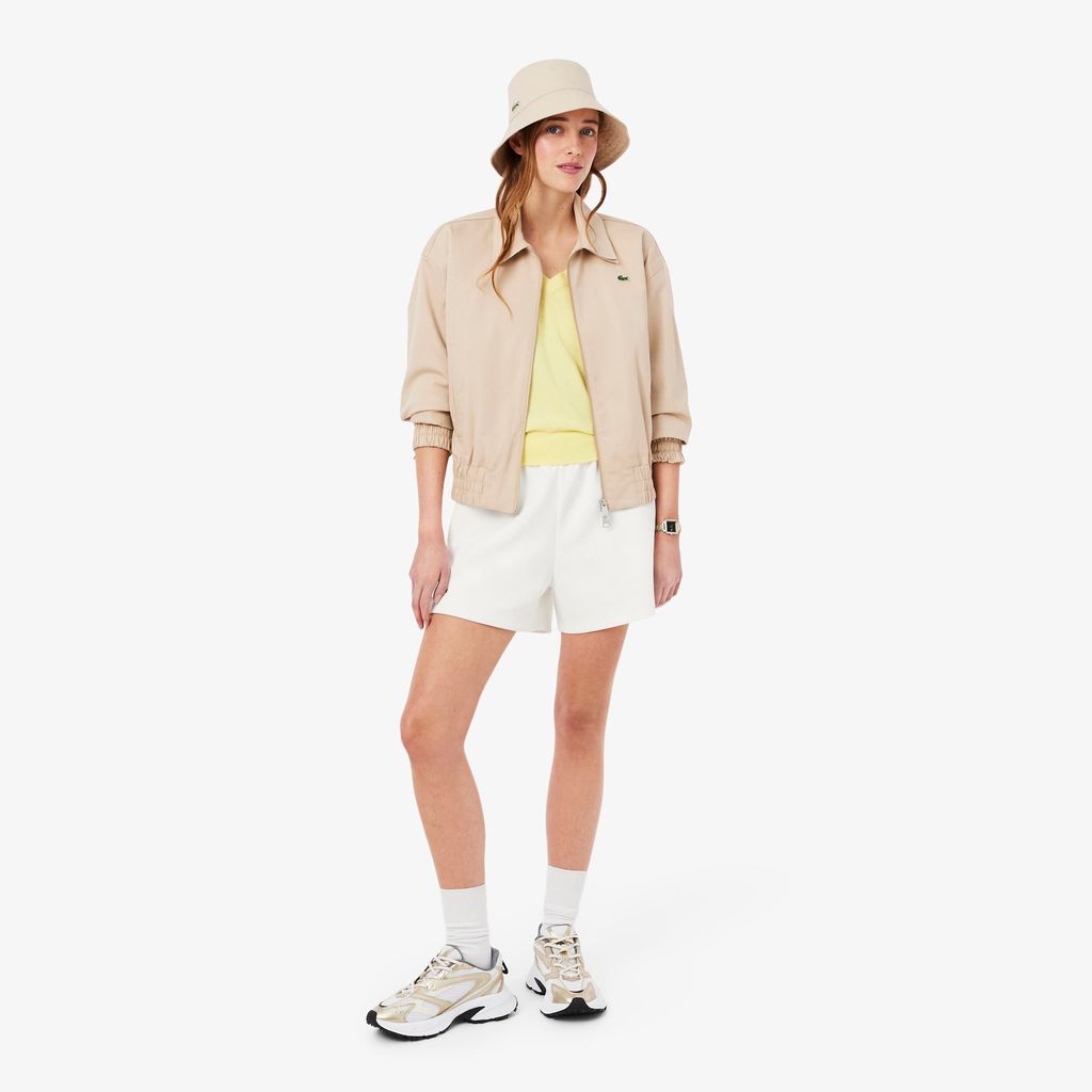 Quần Ngắn Lacoste Nữ Piqué Double Face