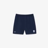 Quần Ngắn Tennis Lacoste Nam Heritage Ống Suông Co Giãn Công Nghệ Thoáng Khí