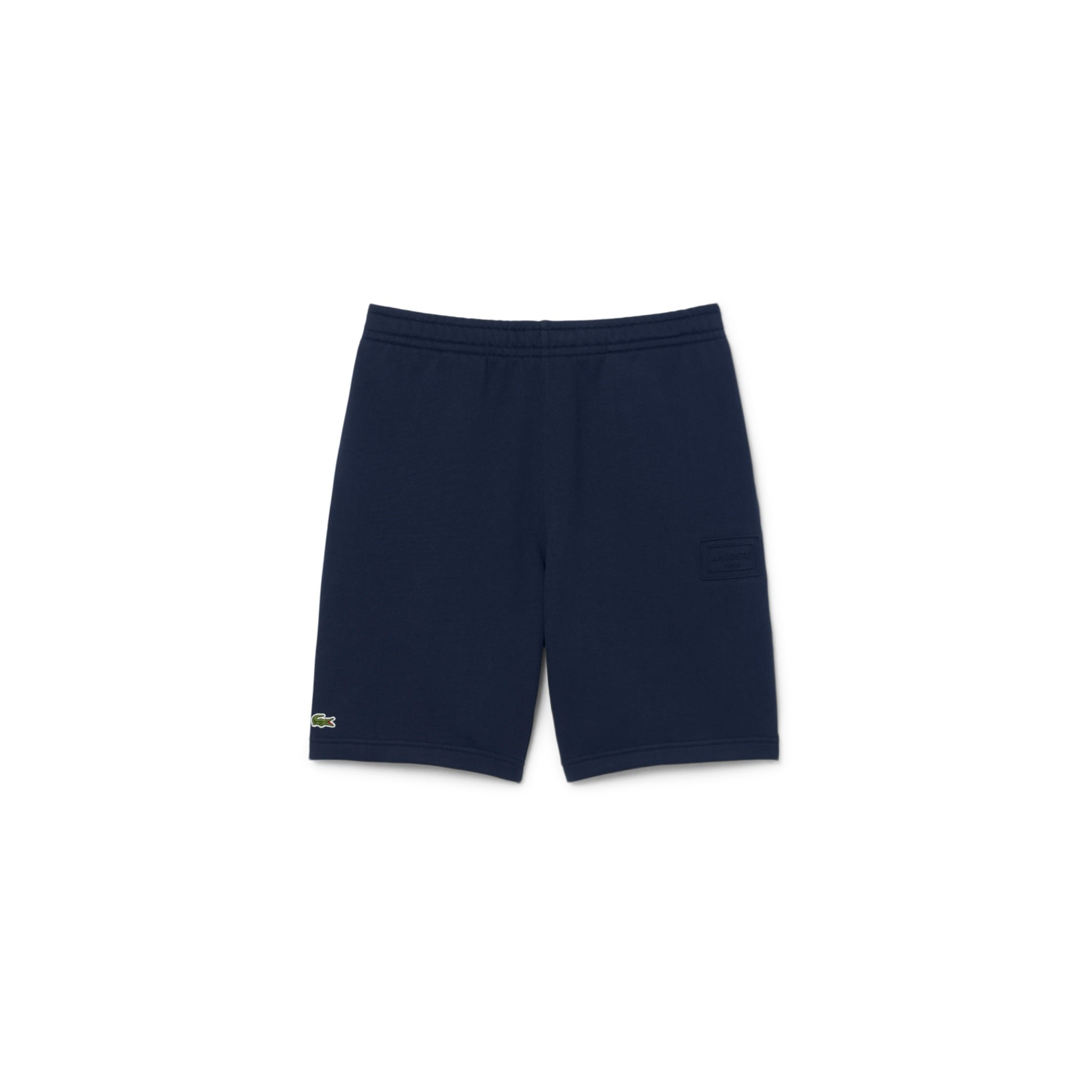 Quần Ngắn Lacoste Unisex Ống Suông Chất Liệu Nỉ