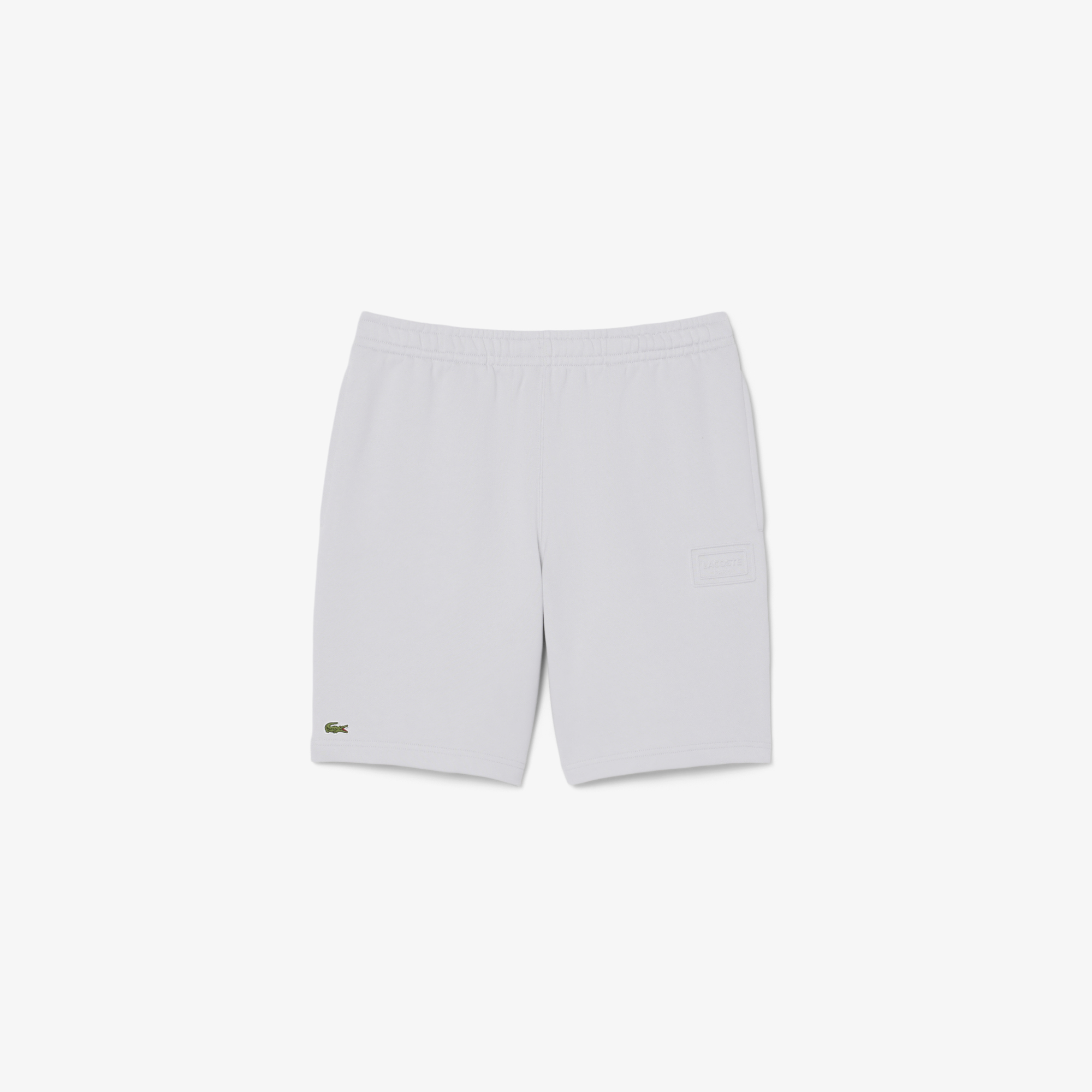 Quần Ngắn Lacoste Unisex Ống Suông Chất Liệu Nỉ