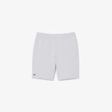 Quần Ngắn Lacoste Unisex Ống Suông Chất Liệu Nỉ