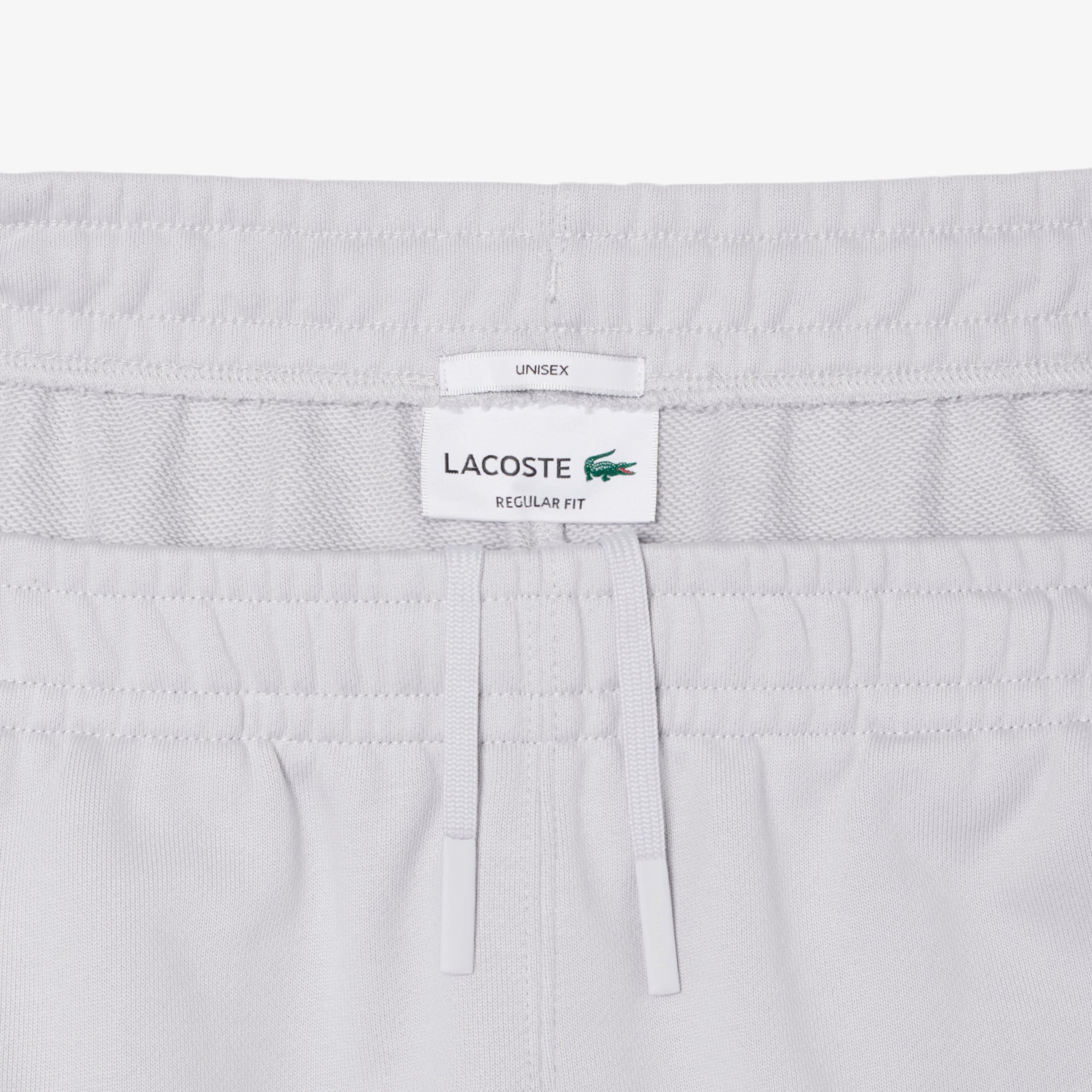 Quần Ngắn Lacoste Unisex Ống Suông Chất Liệu Nỉ