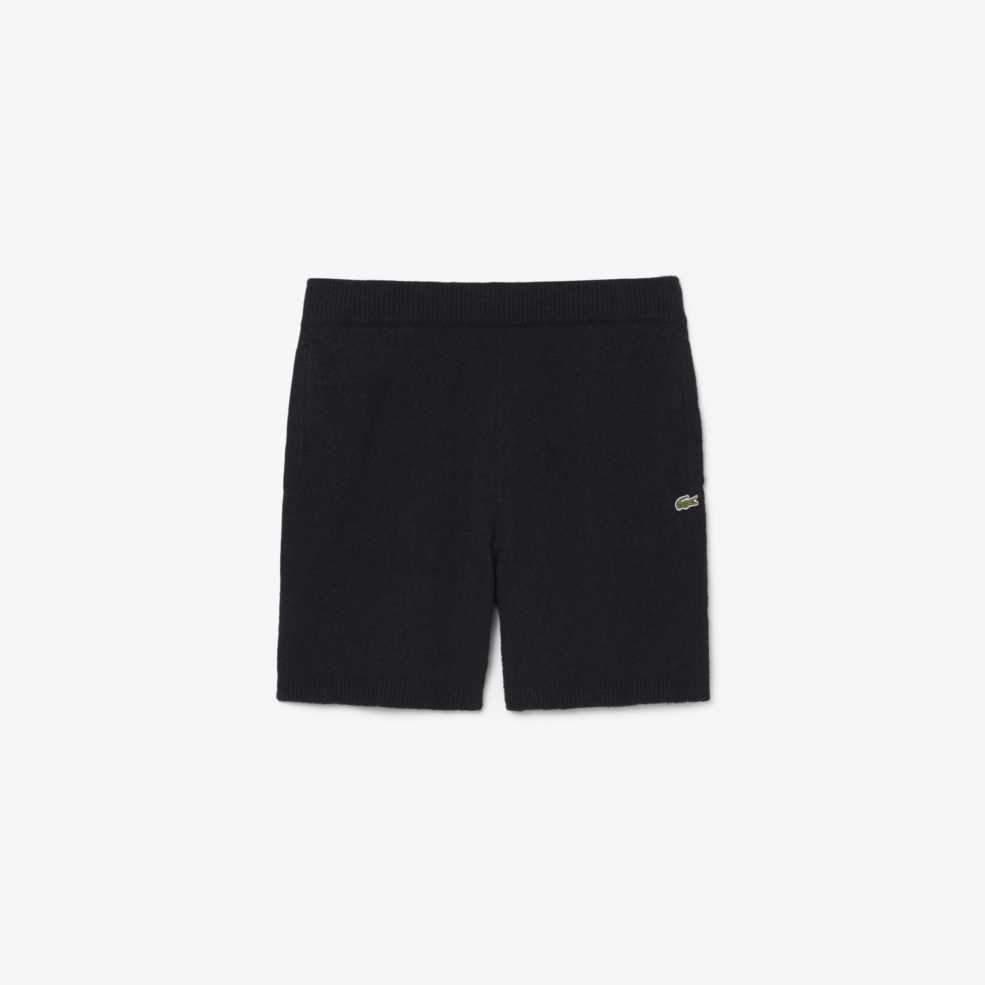 Quần Ngắn Lacoste Nam Dáng Rộng Chất Liệu Bouclé Dệt