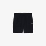 Quần Ngắn Lacoste Nam Dáng Rộng Chất Liệu Bouclé Dệt