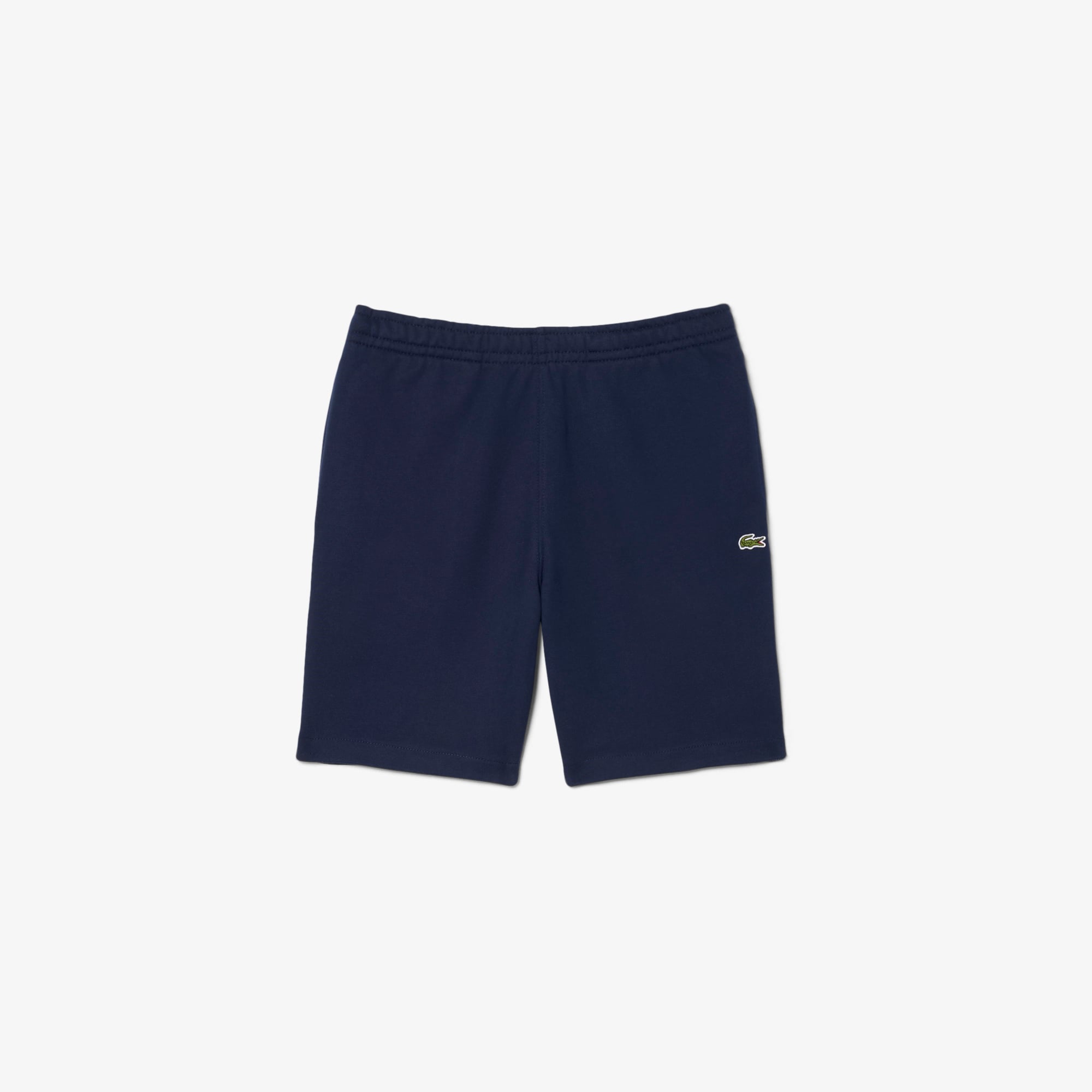 Quần Ngắn Lacoste Nam Ống Suông Chất Liệu Nỉ Kẻ Sọc Có Logo
