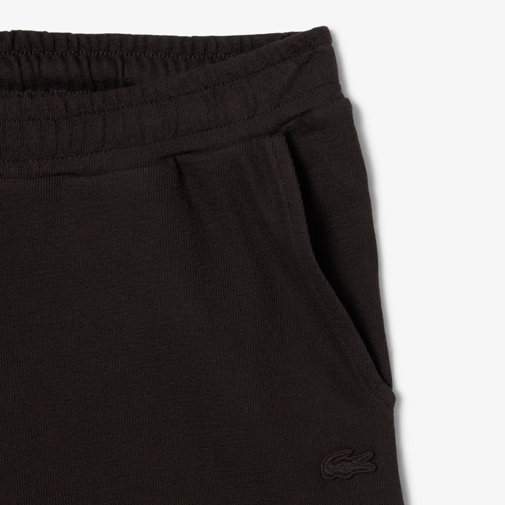 Quần Ngắn Lacoste Nam Ống Suông Chất Liệu Jersey Dập Nổi