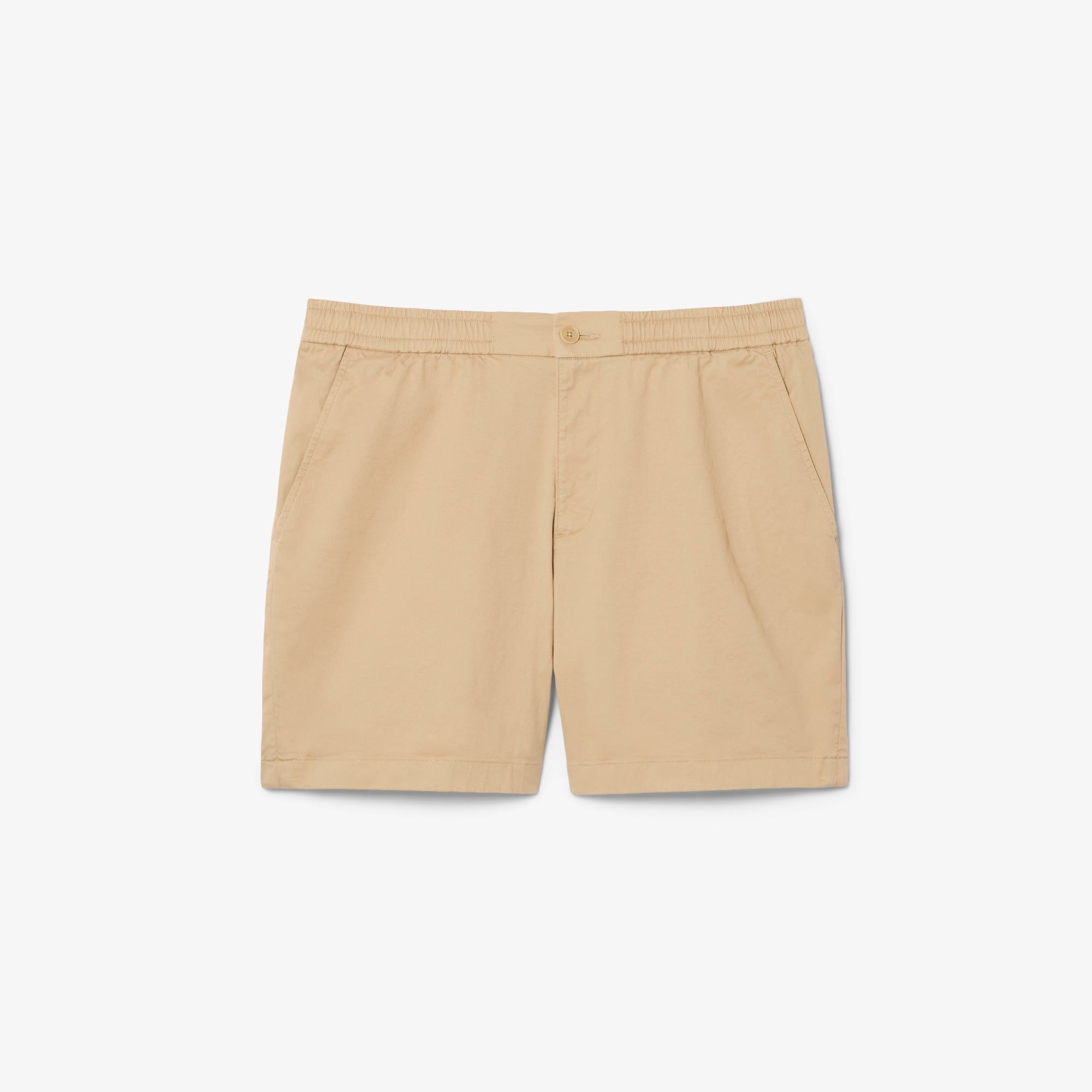Quần Ngắn Lacoste Nam Ống Suông Chất Liệu Cotton Co Giãn