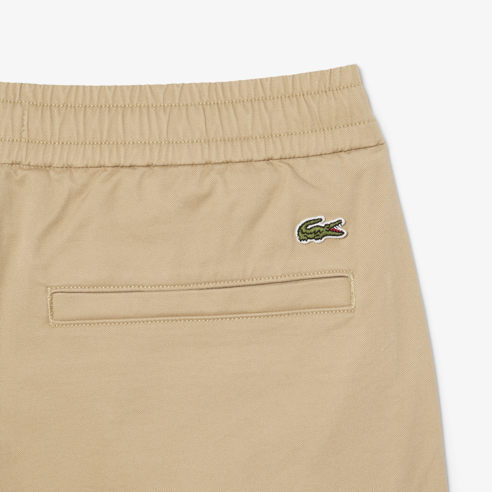 Quần Ngắn Lacoste Nam Ống Suông Chất Liệu Cotton Co Giãn