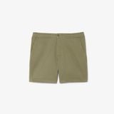 Quần Ngắn Lacoste Nam Ống Suông Chất Liệu Cotton Co Giãn