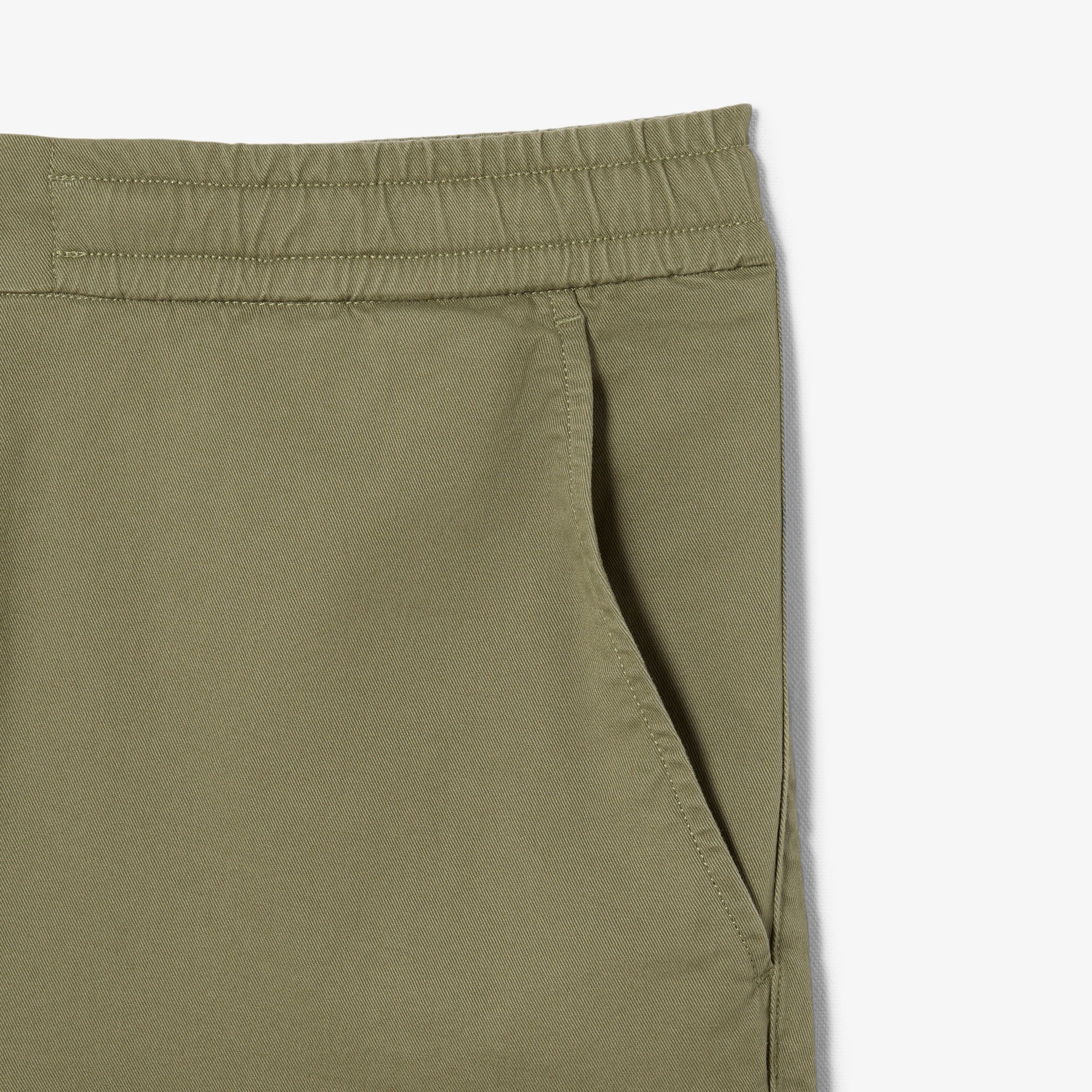 Quần Ngắn Lacoste Nam Ống Suông Chất Liệu Cotton Co Giãn