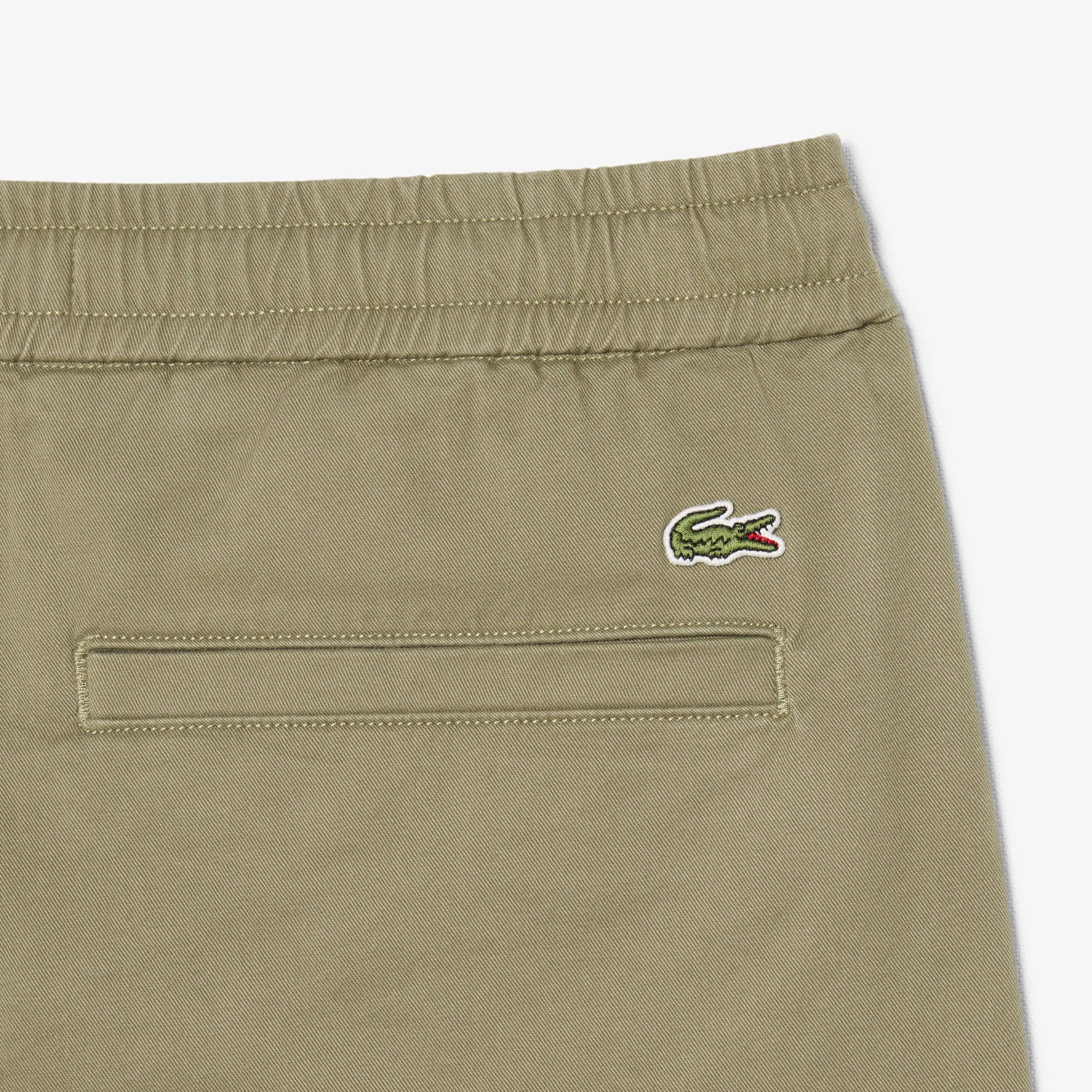 Quần Ngắn Lacoste Nam Ống Suông Chất Liệu Cotton Co Giãn