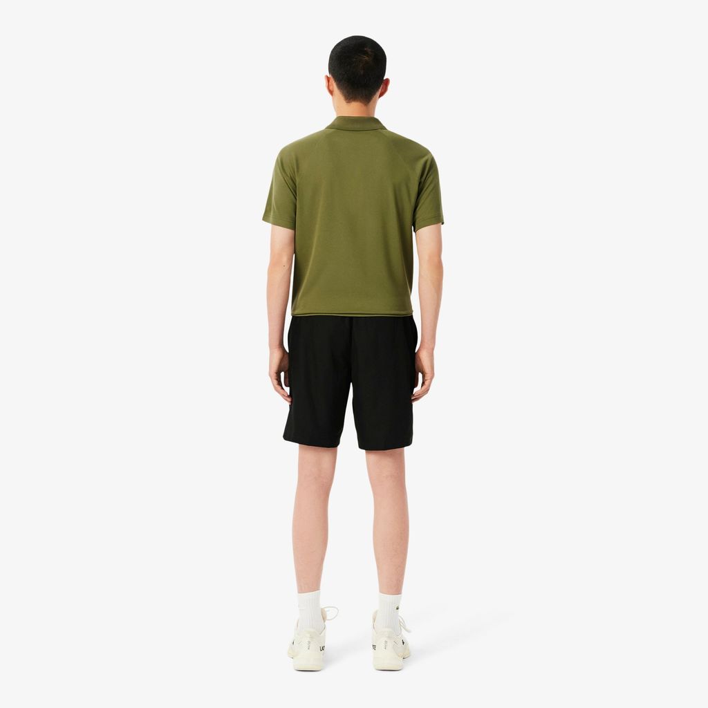 Quần Ngắn Tennis Lacoste Nam Chất Liệu Vải Taffeta Kim Cương Nhẹ