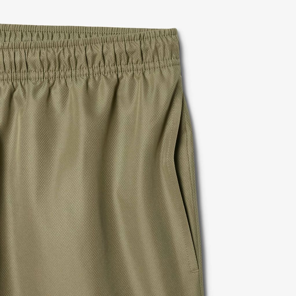 Quần Ngắn Tennis Lacoste Nam Chất Liệu Vải Taffeta Kim Cương Nhẹ