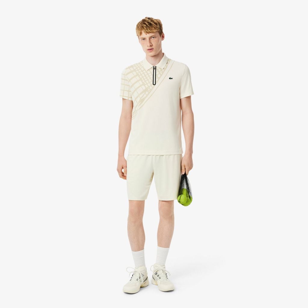 Quần Ngắn Tennis Lacoste Nam Co Giãn Thoáng Khí