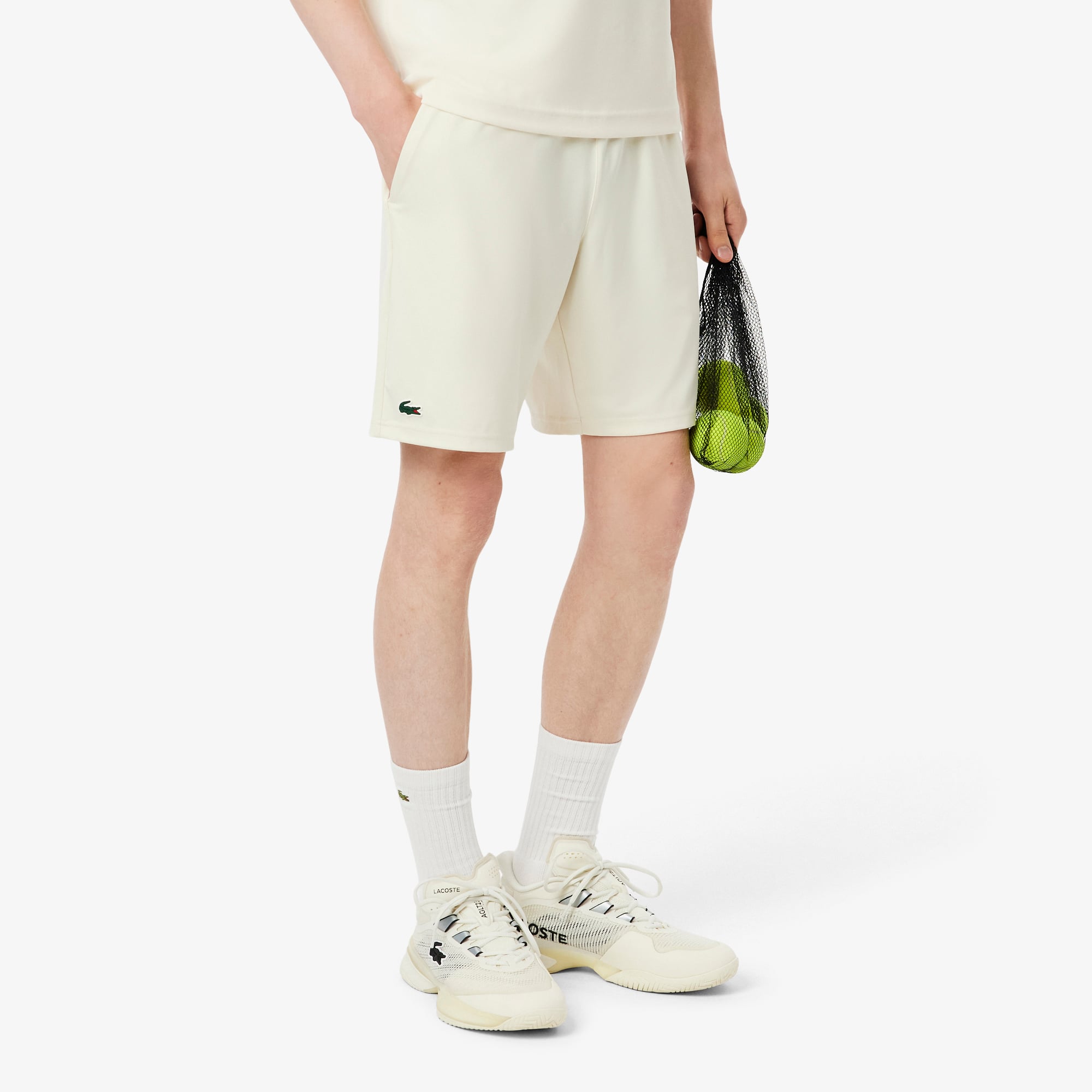Quần Ngắn Tennis Lacoste Nam Co Giãn Thoáng Khí