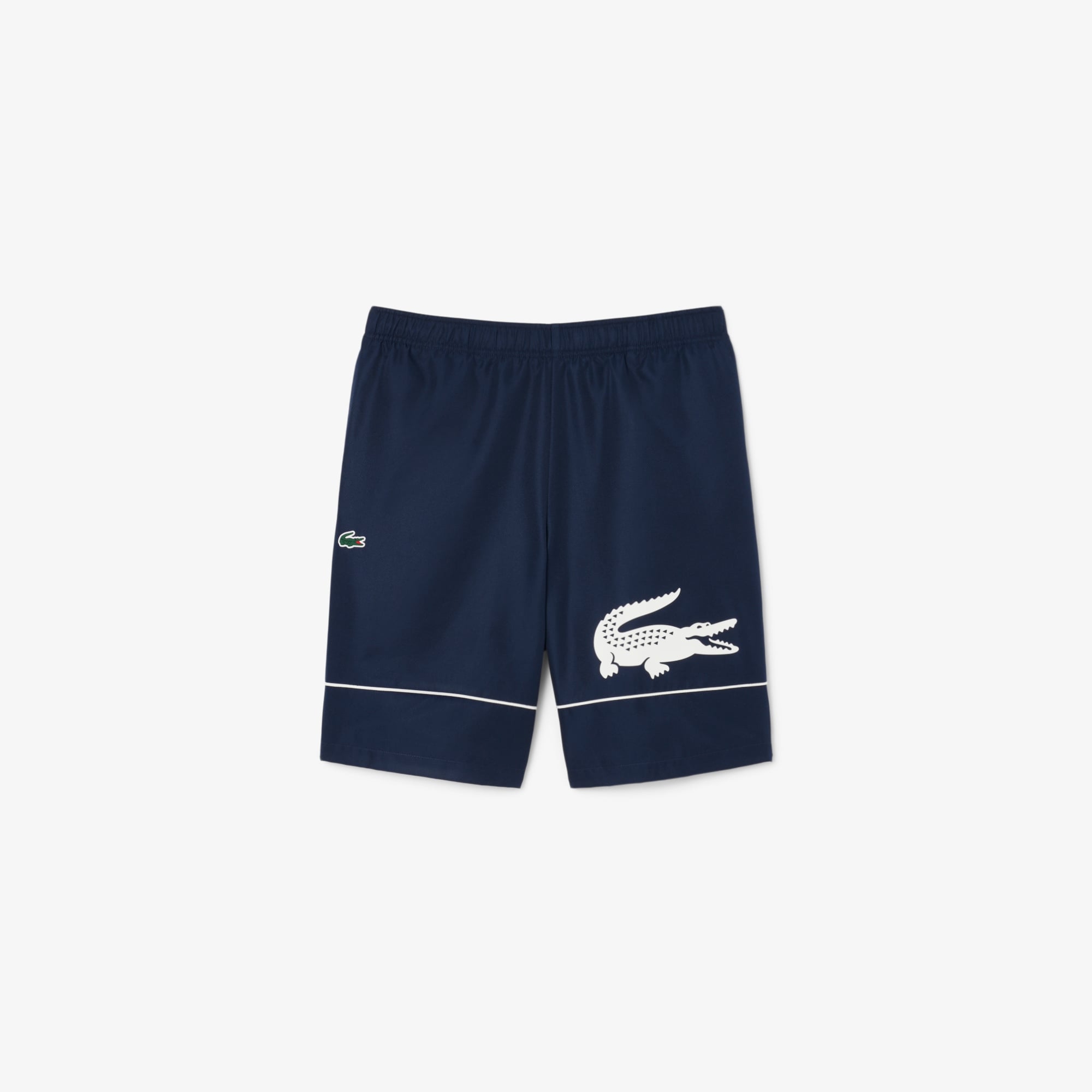 Quần Ngắn Tennis Lacoste Nam In Họa Tiết Taffeta Kim Cương