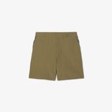 Quần Ngắn Lacoste Nam Dáng Rộng Chất Liệu Nylon Chống Gió Chống Thấm Nước