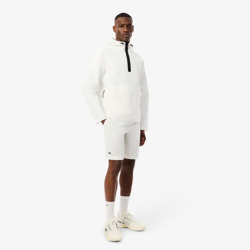 Quần Ngắn Tennis Lacoste Nam Dáng Suông Công Nghệ Ultra-Dry