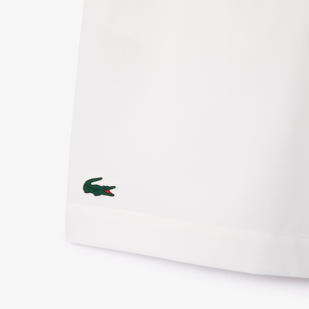 Quần Ngắn Tennis Lacoste Nam Dáng Suông Công Nghệ Ultra-Dry