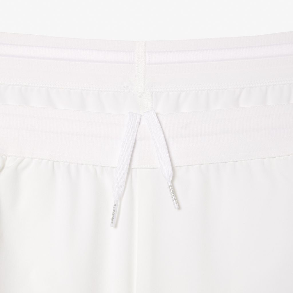 Quần Ngắn Tennis Lacoste Nam Dáng Suông Công Nghệ Ultra-Dry
