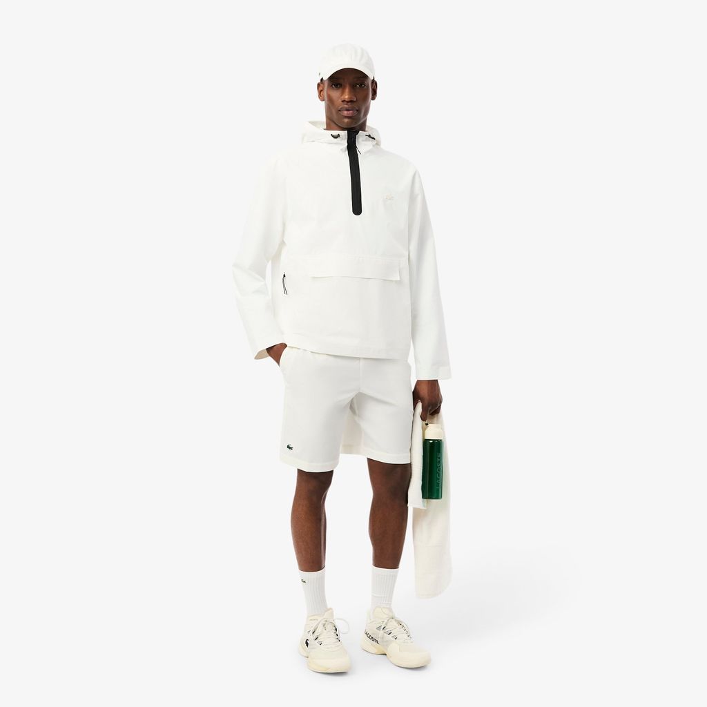 Quần Ngắn Tennis Lacoste Nam Dáng Suông Công Nghệ Ultra-Dry