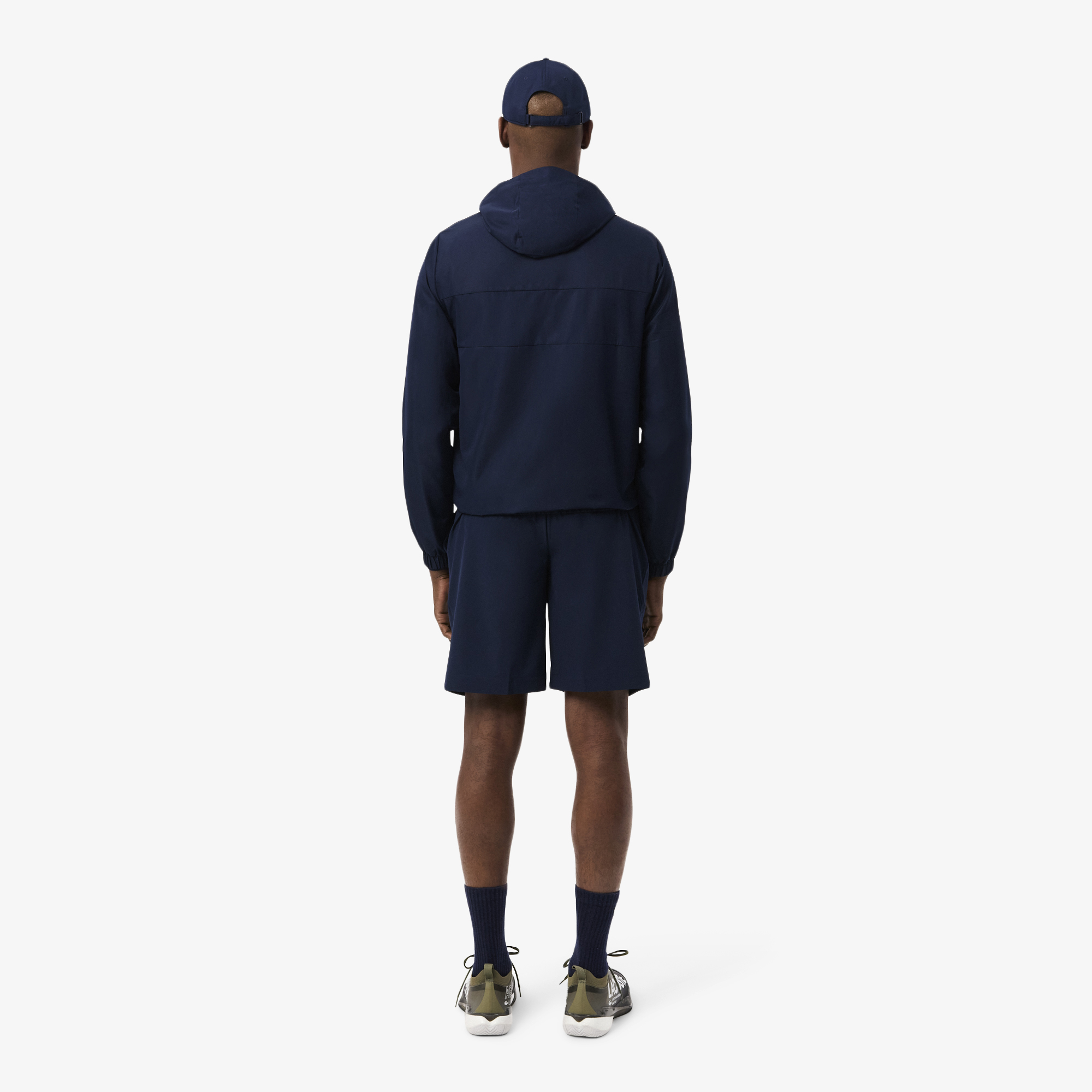 Quần Ngắn Tennis Lacoste Nam Dáng Suông Công Nghệ Ultra-Dry
