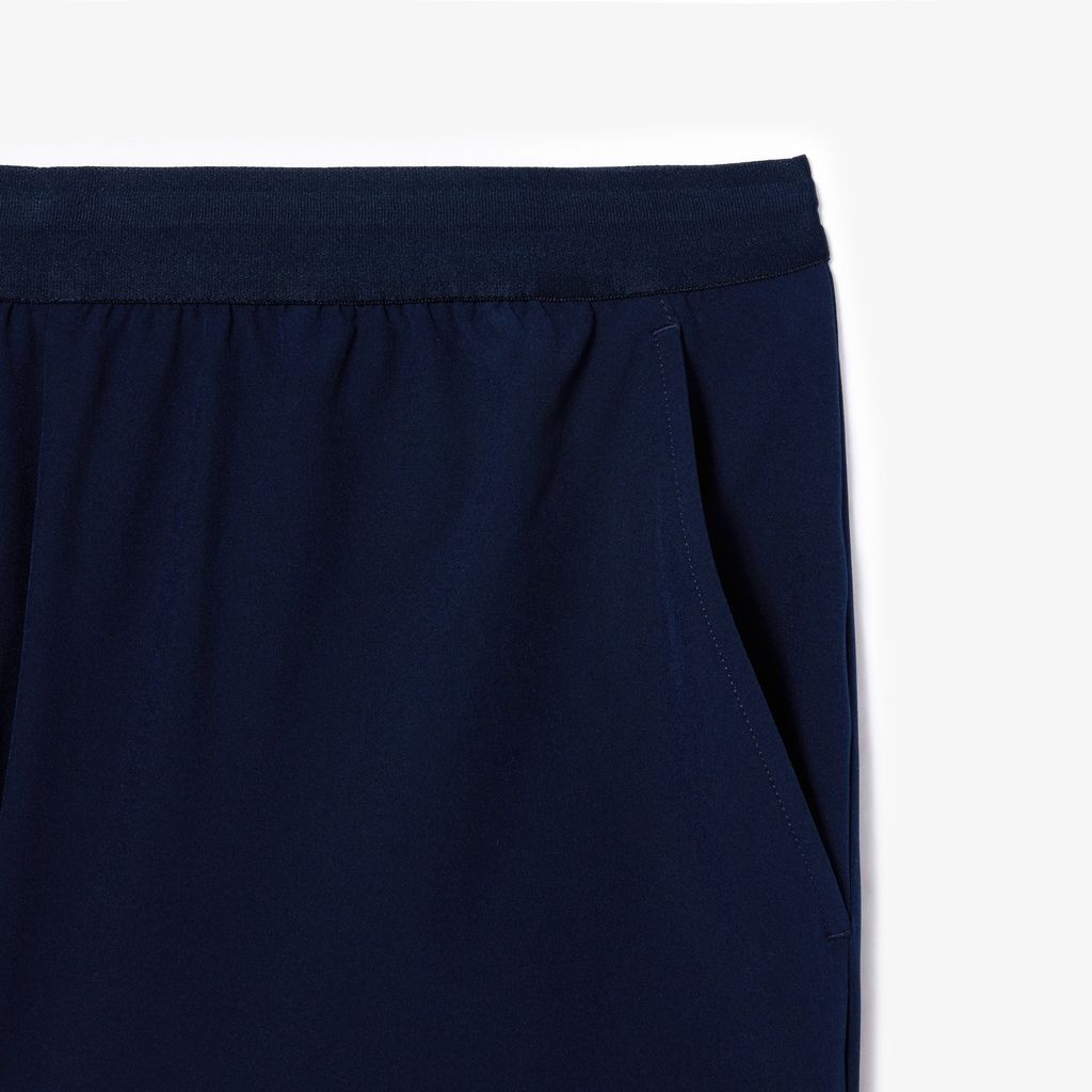 Quần Ngắn Tennis Lacoste Nam Dáng Suông Công Nghệ Ultra-Dry