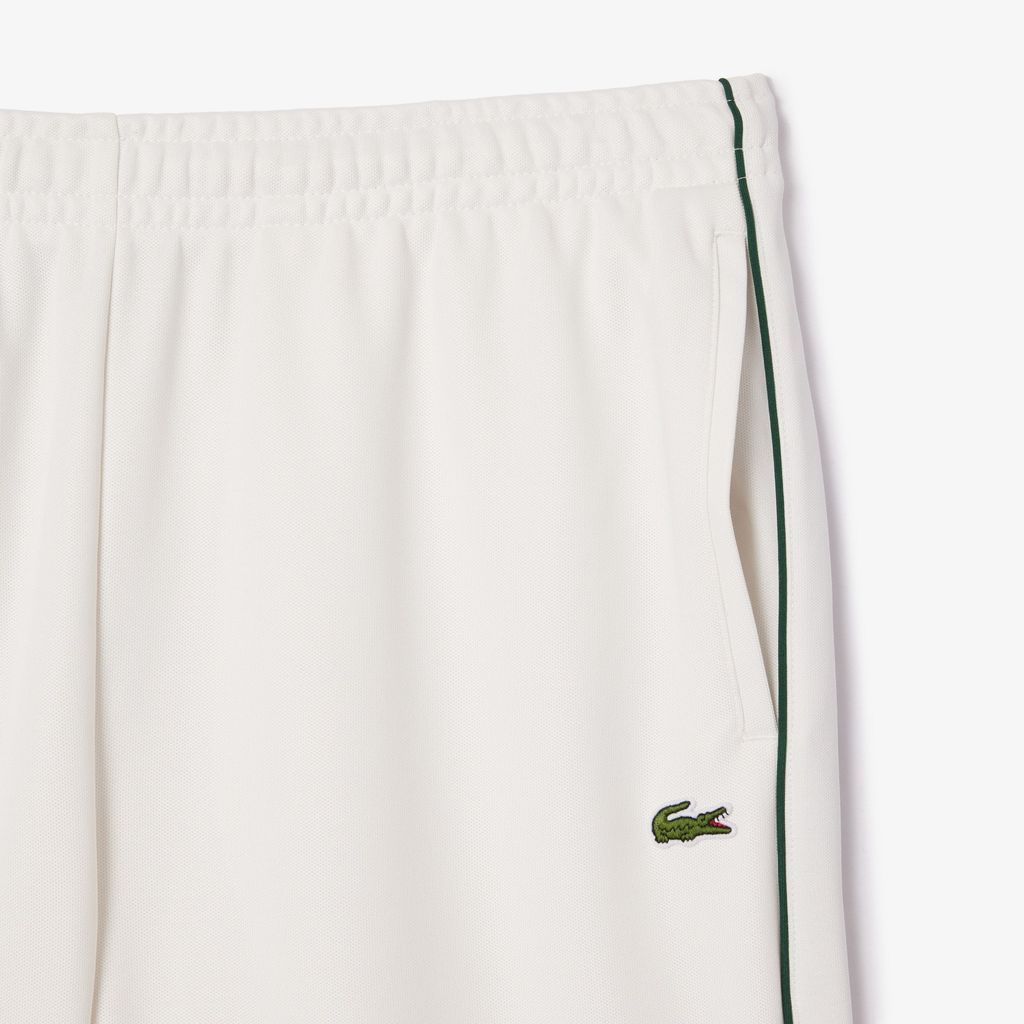 Quần Ngắn Tennis Lacoste Nam Paris Dáng Suông Chất Liệu Interlock Piqué