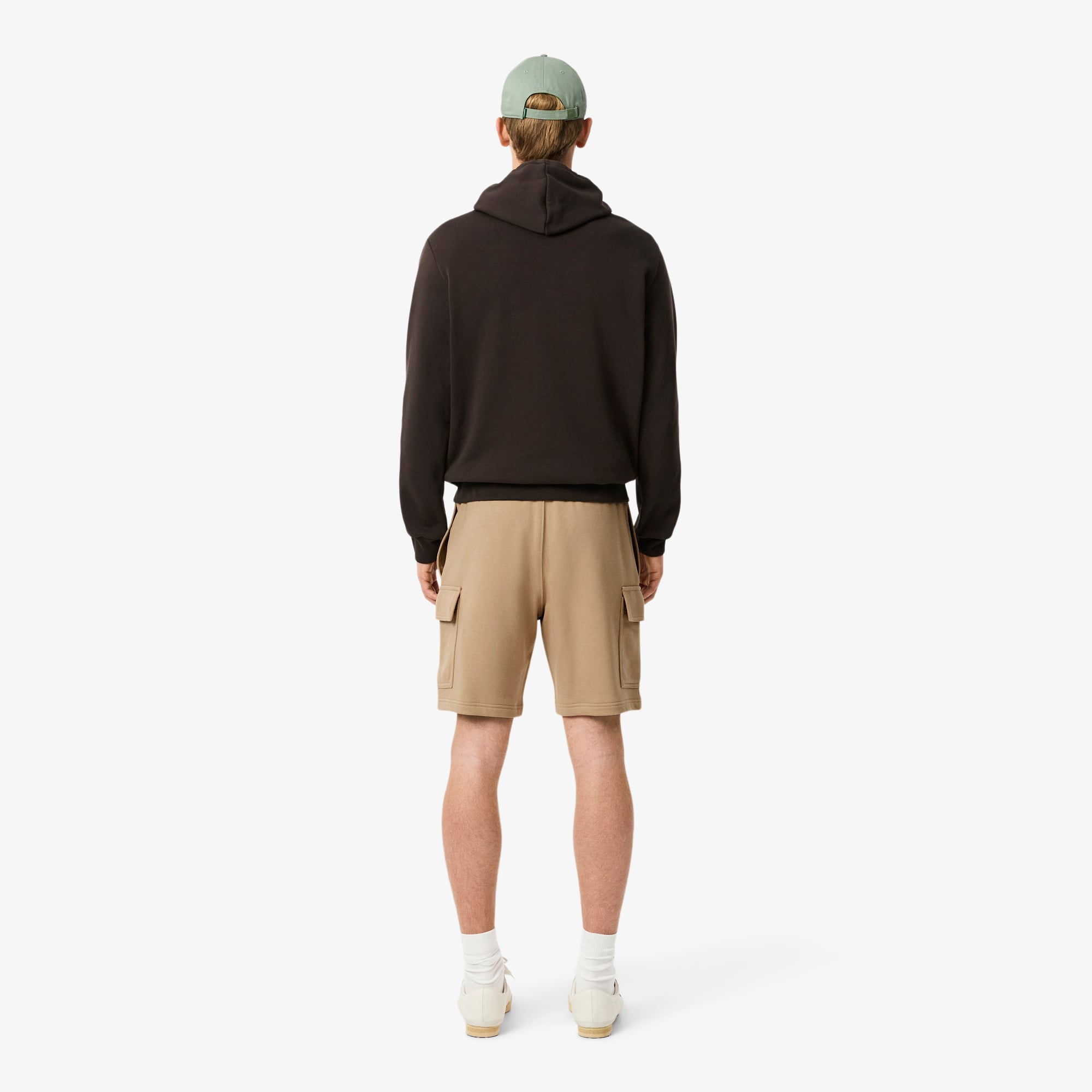 Quần Ngắn Túi Hộp Lacoste Nam Chất Liệu Cotton Fleece