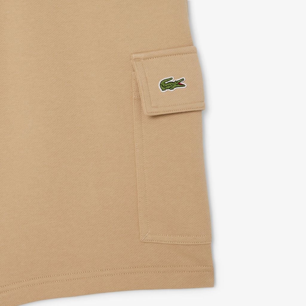 Quần Ngắn Túi Hộp Lacoste Nam Chất Liệu Cotton Fleece
