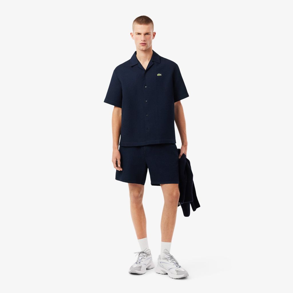 Quần Ngắn Lacoste Nam Dáng Rộng Kết Cấu Nhẹ