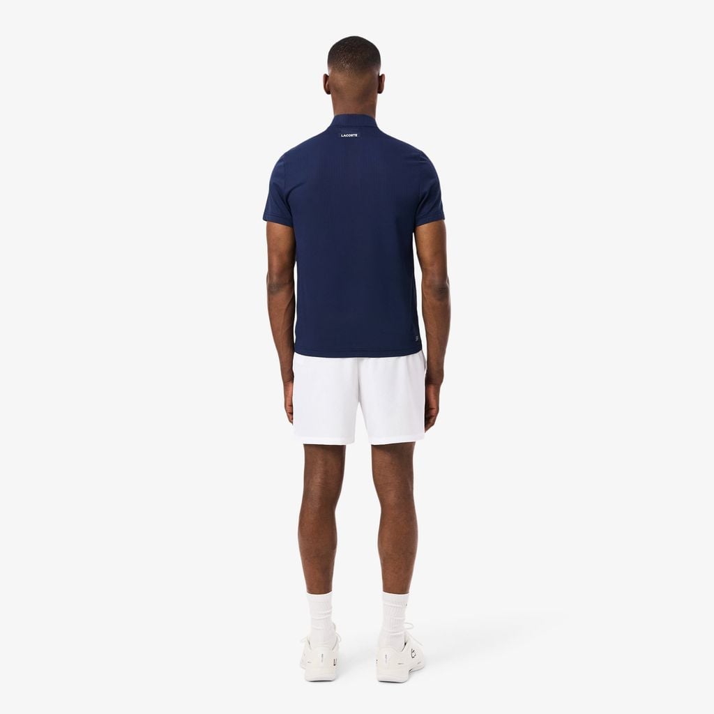 Quần Ngắn Tennis Lacoste Nam Ống Suông Co Giãn Công Nghệ Thoáng Khí