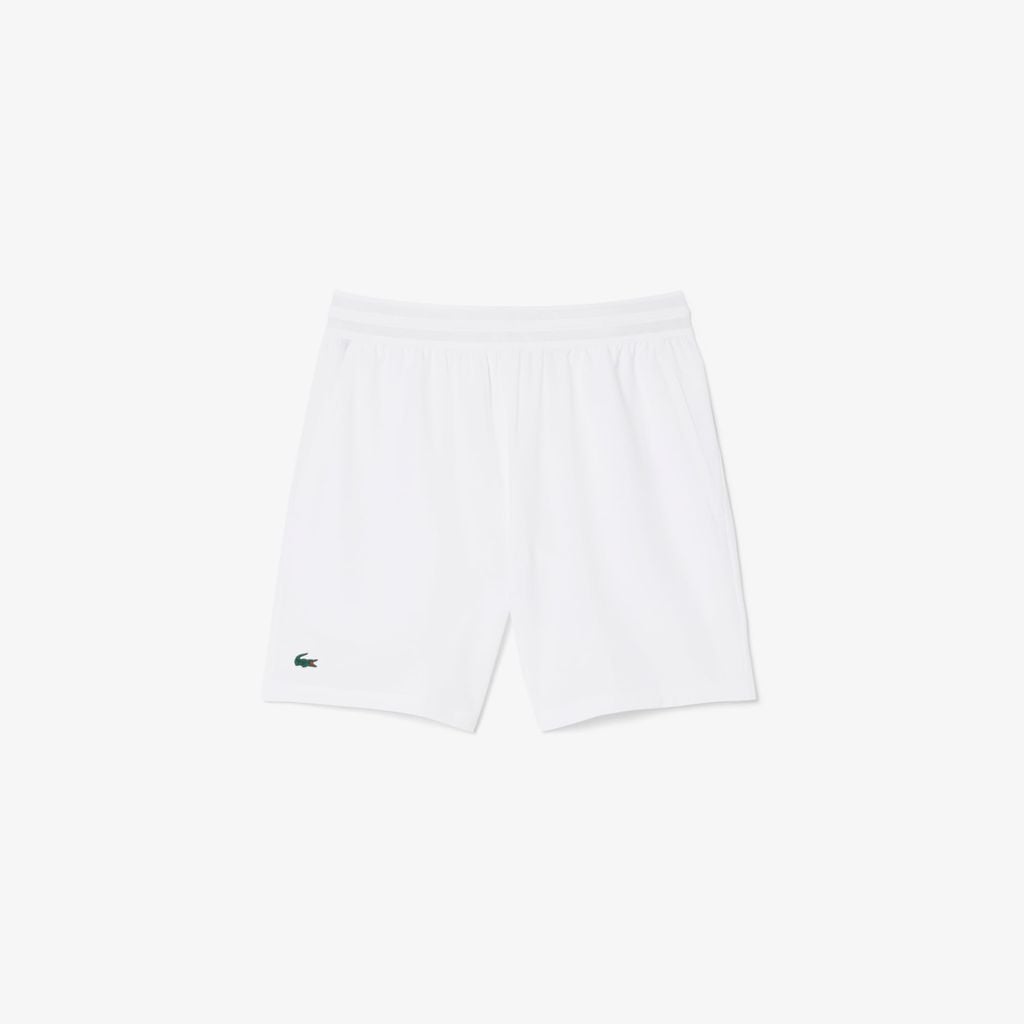 Quần Ngắn Tennis Lacoste Nam Ống Suông Co Giãn Công Nghệ Thoáng Khí