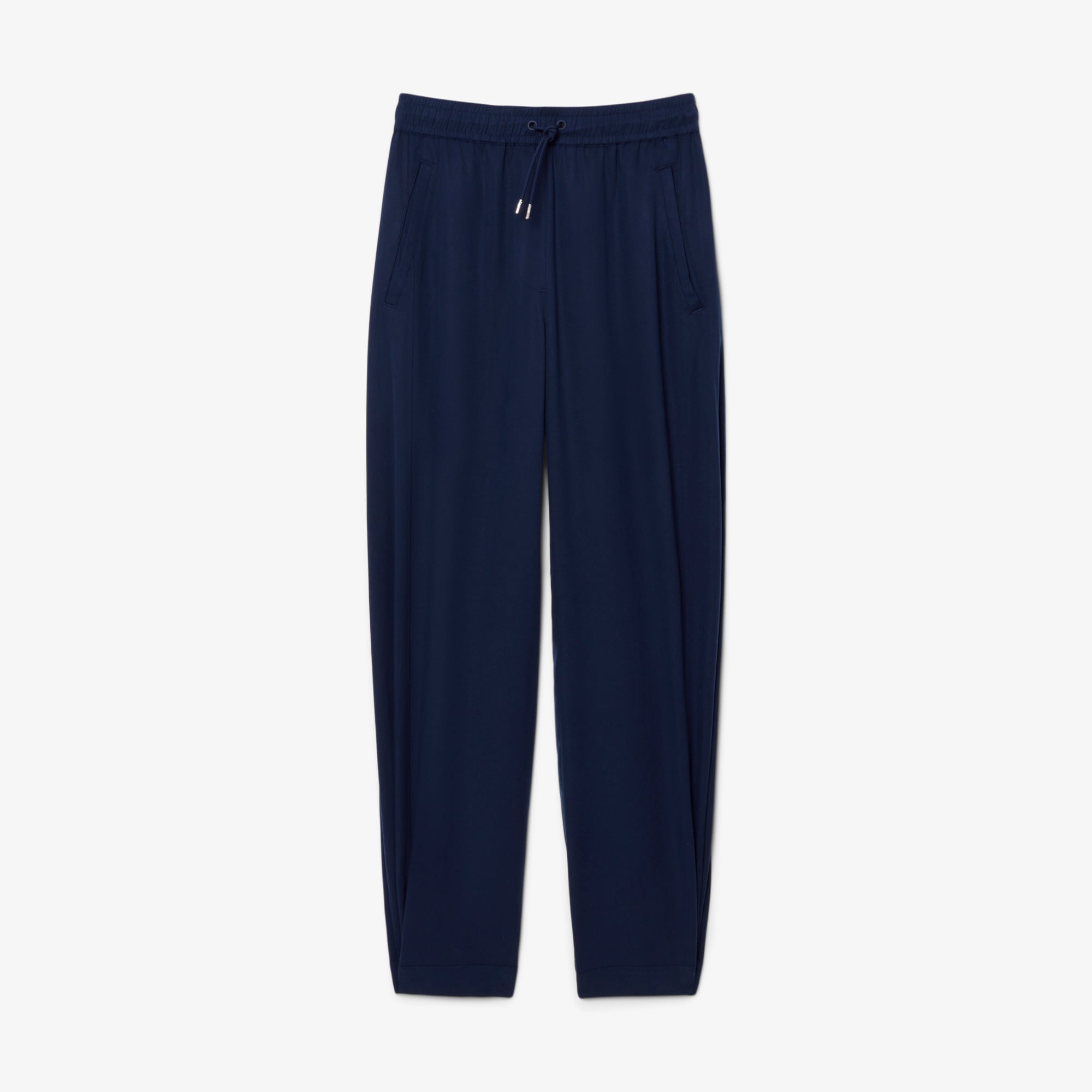 Quần Nỉ Dài Lacoste Nữ Ống Rộng Mềm Mại