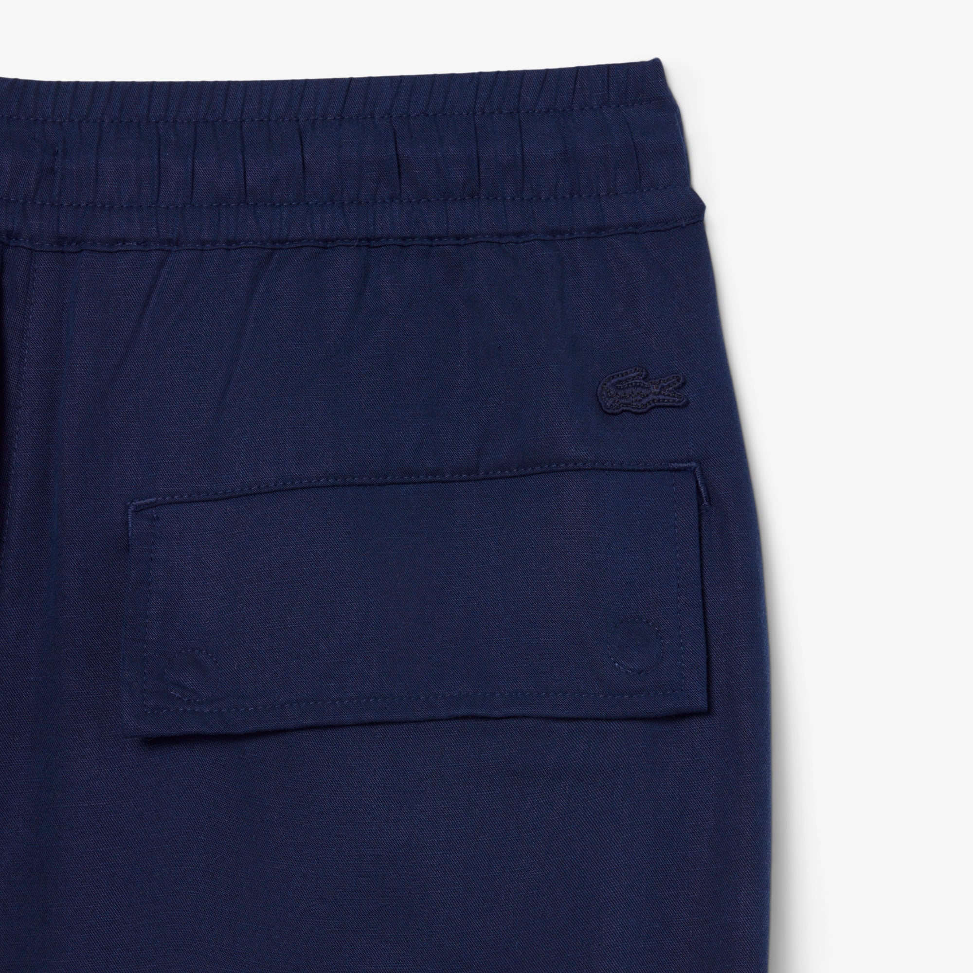 Quần Nỉ Dài Lacoste Nữ Ống Rộng Mềm Mại