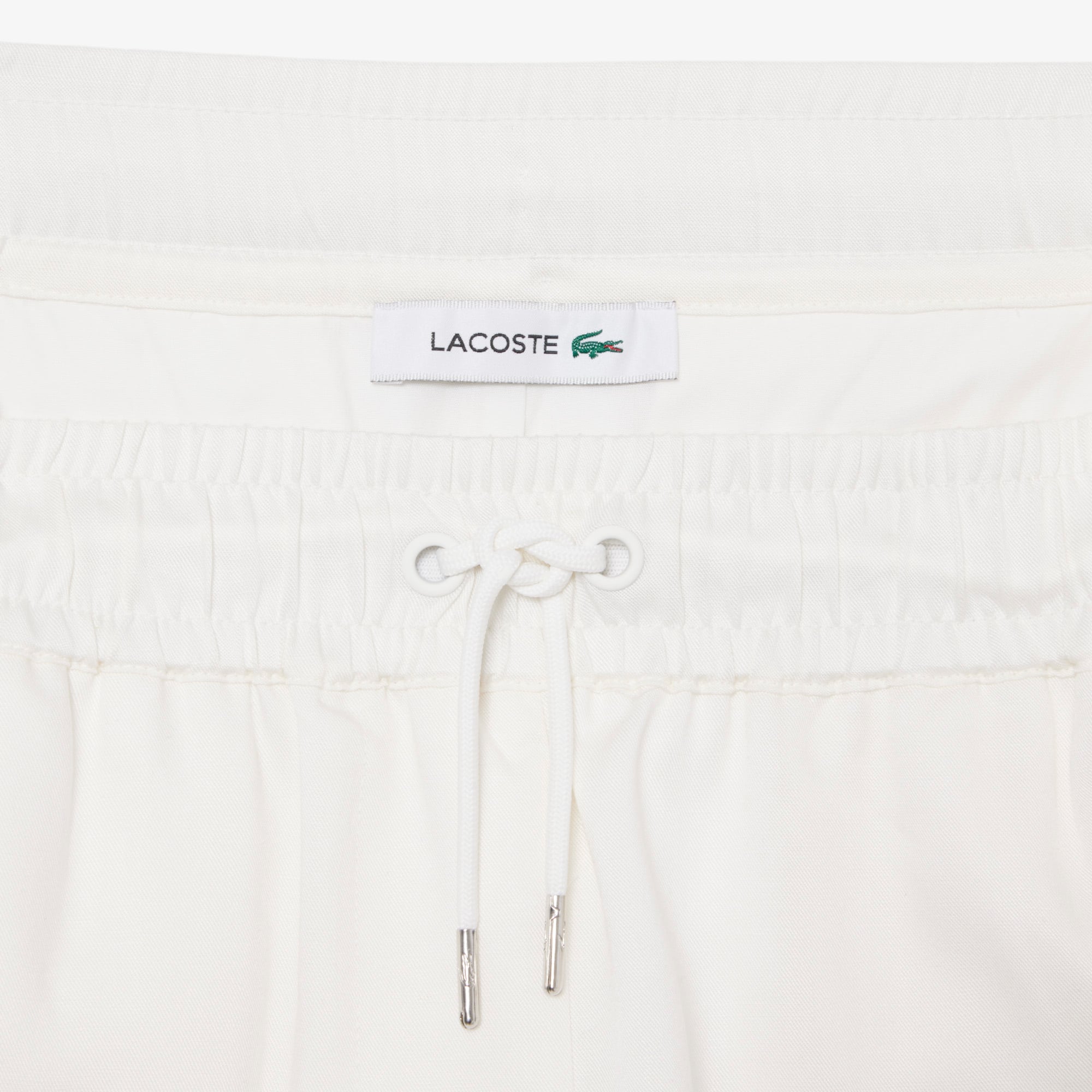 Quần Nỉ Dài Lacoste Nữ Ống Rộng Mềm Mại